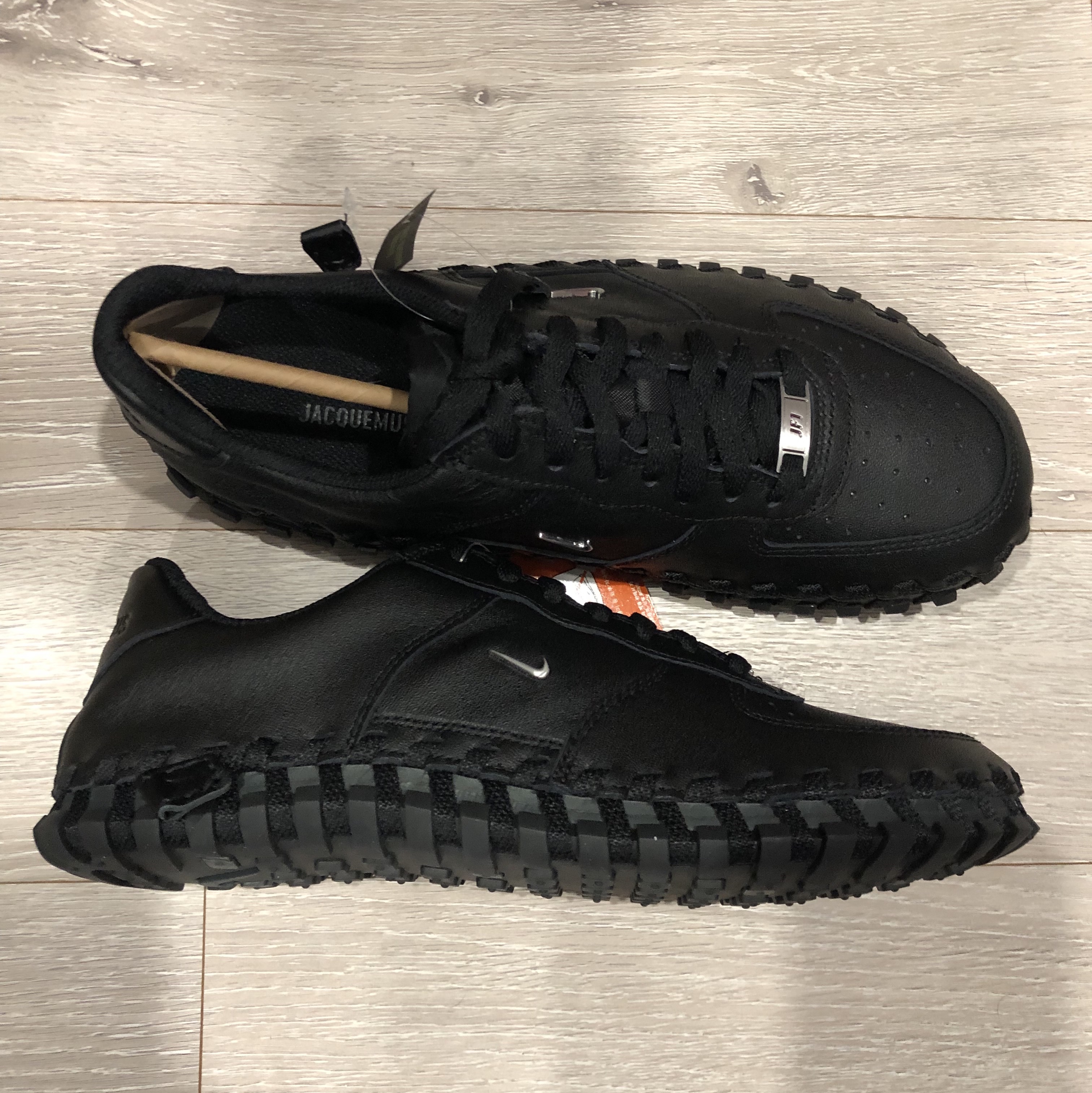 Nike x Jacquemus J Force 1 Low LX SP Black 착용 스타일