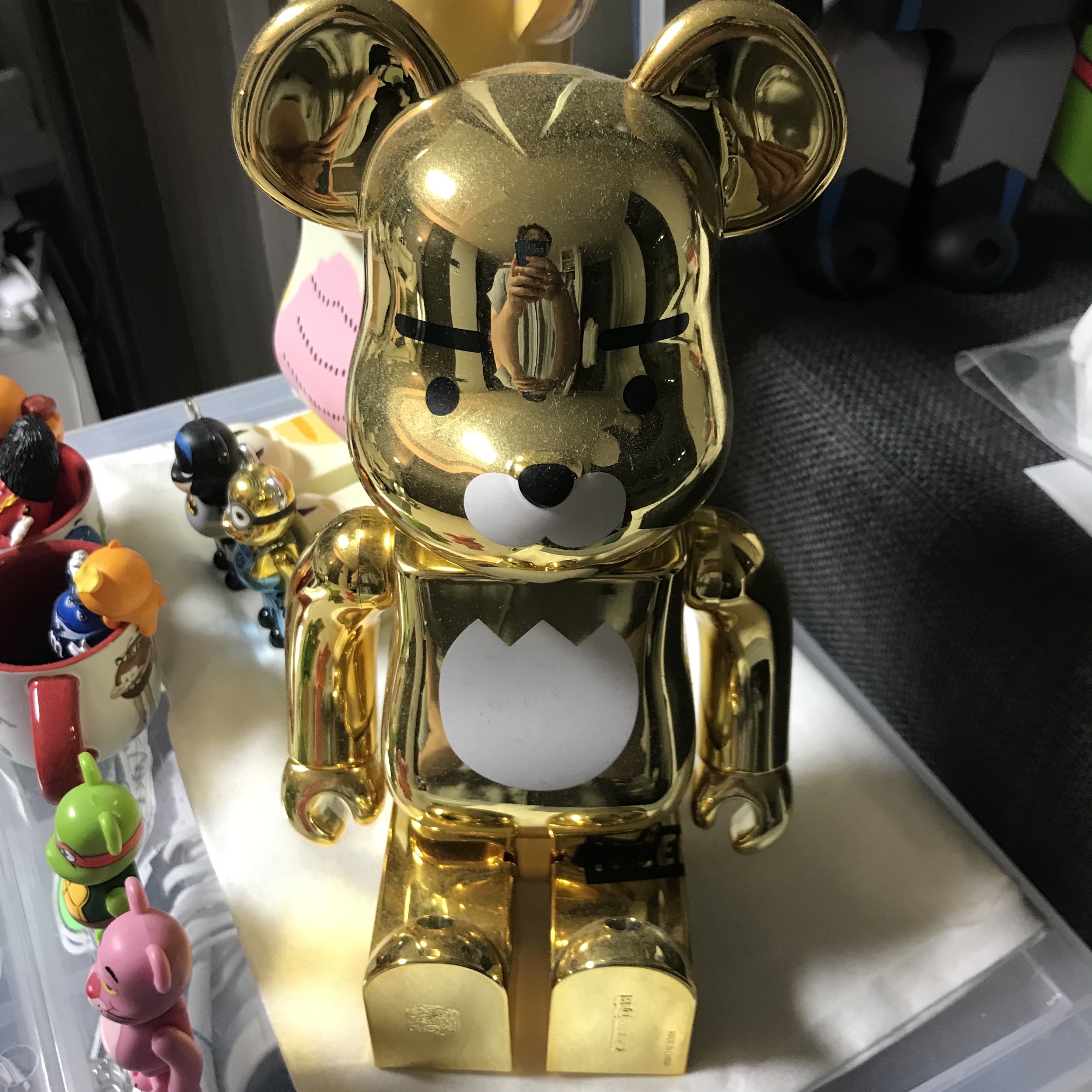 Bearbrick x Kakao Friends Ryan 400% 착용 스타일