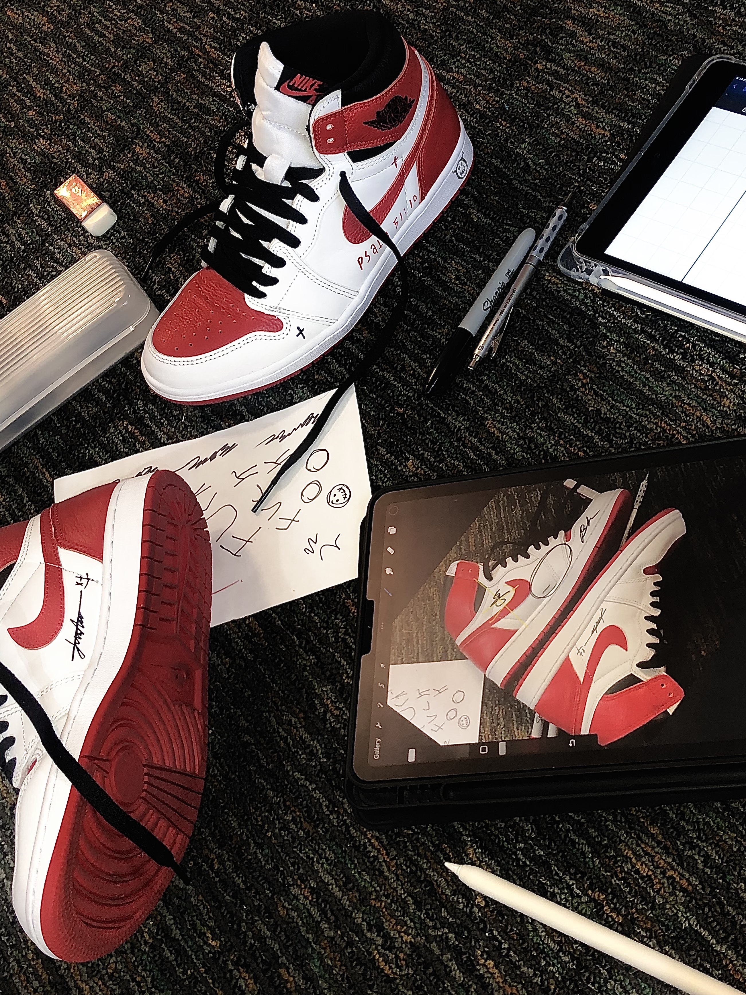 Jordan 1 Retro High OG Heritage 착용 스타일 - 1