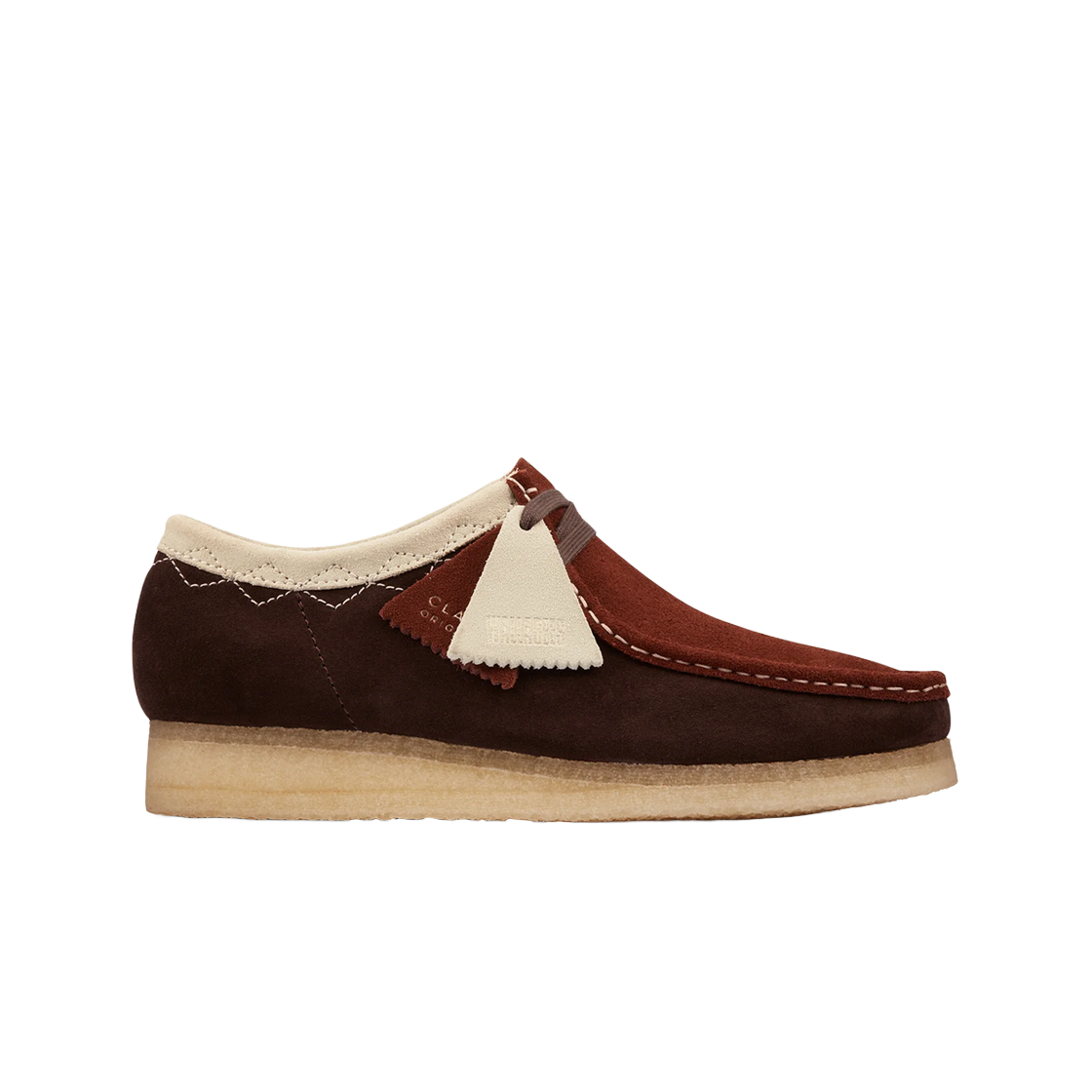 Clarks Wallabee Dark Tan Combination 상세 이미지 1