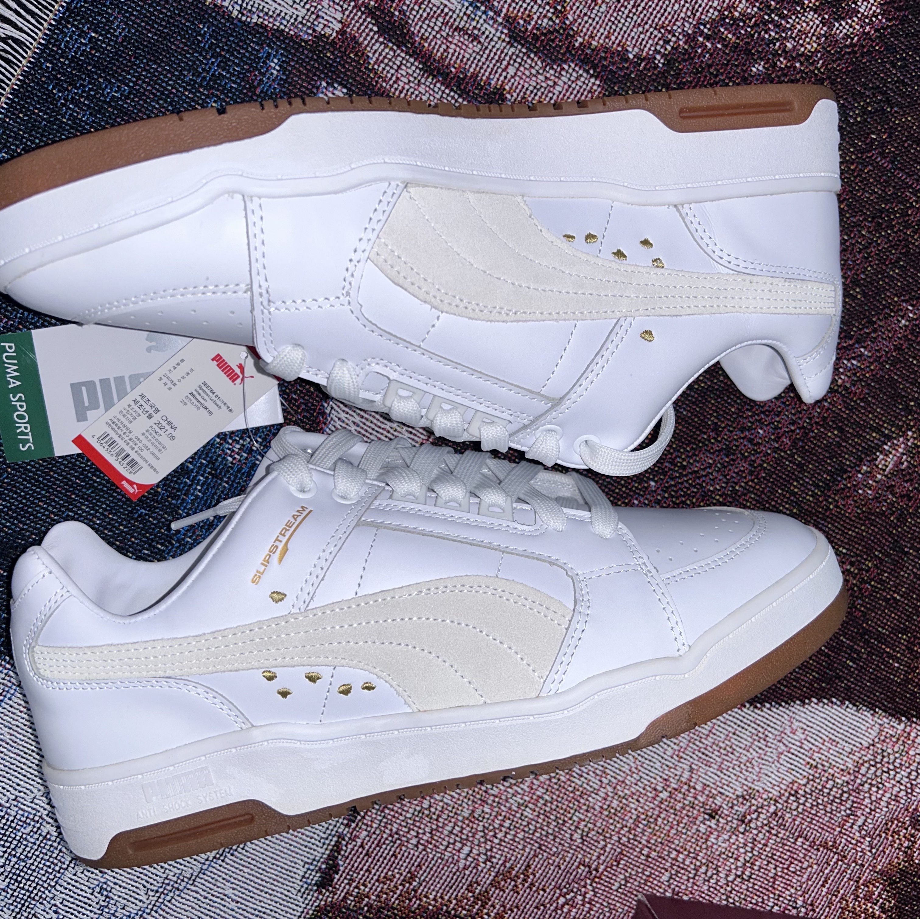 Puma Slipstream Low Beauty and the Beast White 착용 스타일 - 3