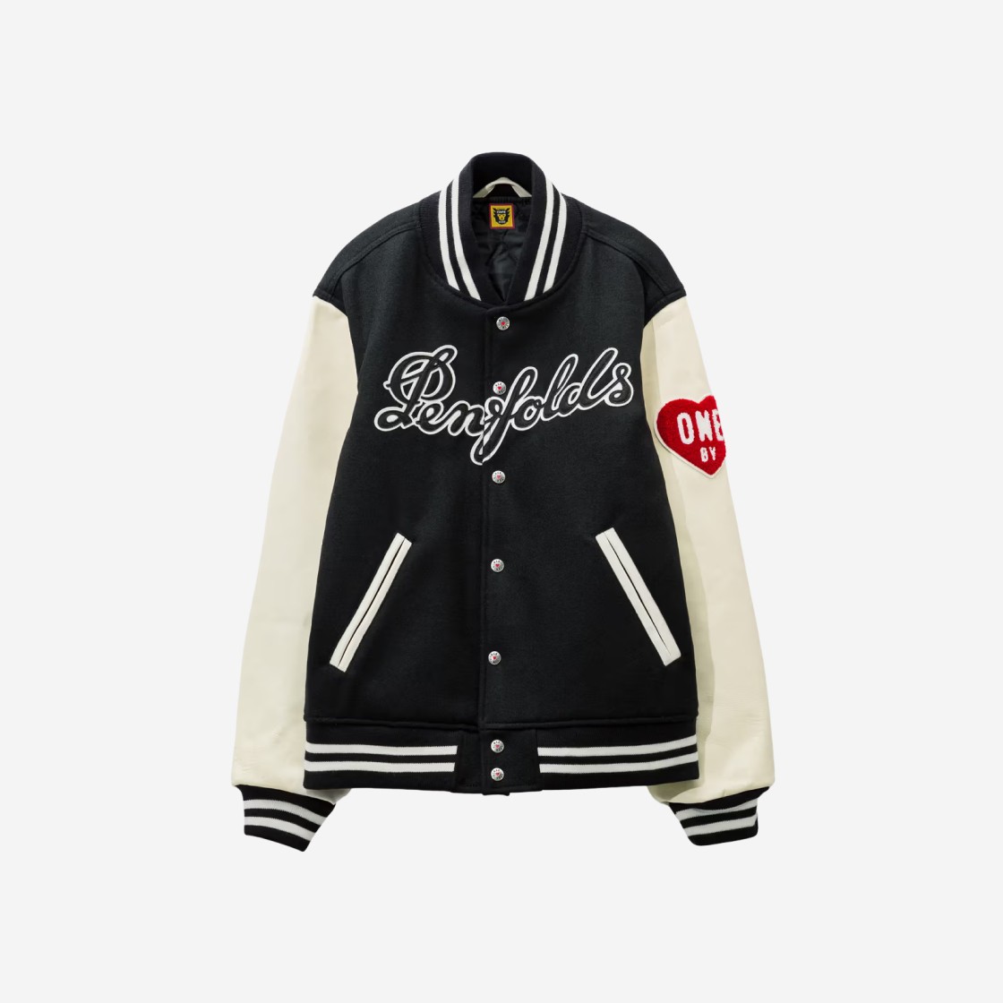 Human Made x One By Penfolds Varsity Jacket #2 Black - HBX Exclusive 상세 이미지 1