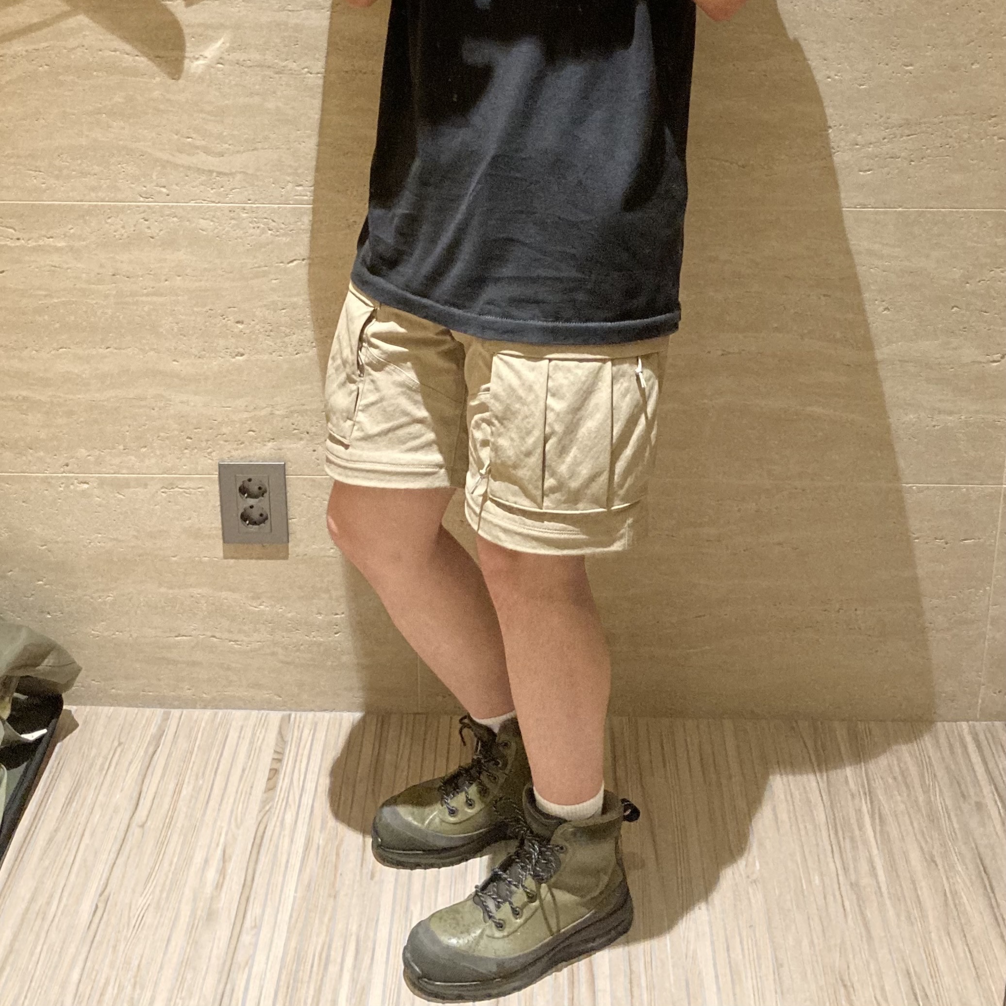 Nike ACG Smith Summit Pants Khaki - Asia, Salomon XT-6 Gore-Tex Black Ebony 착용 스타일 - 1