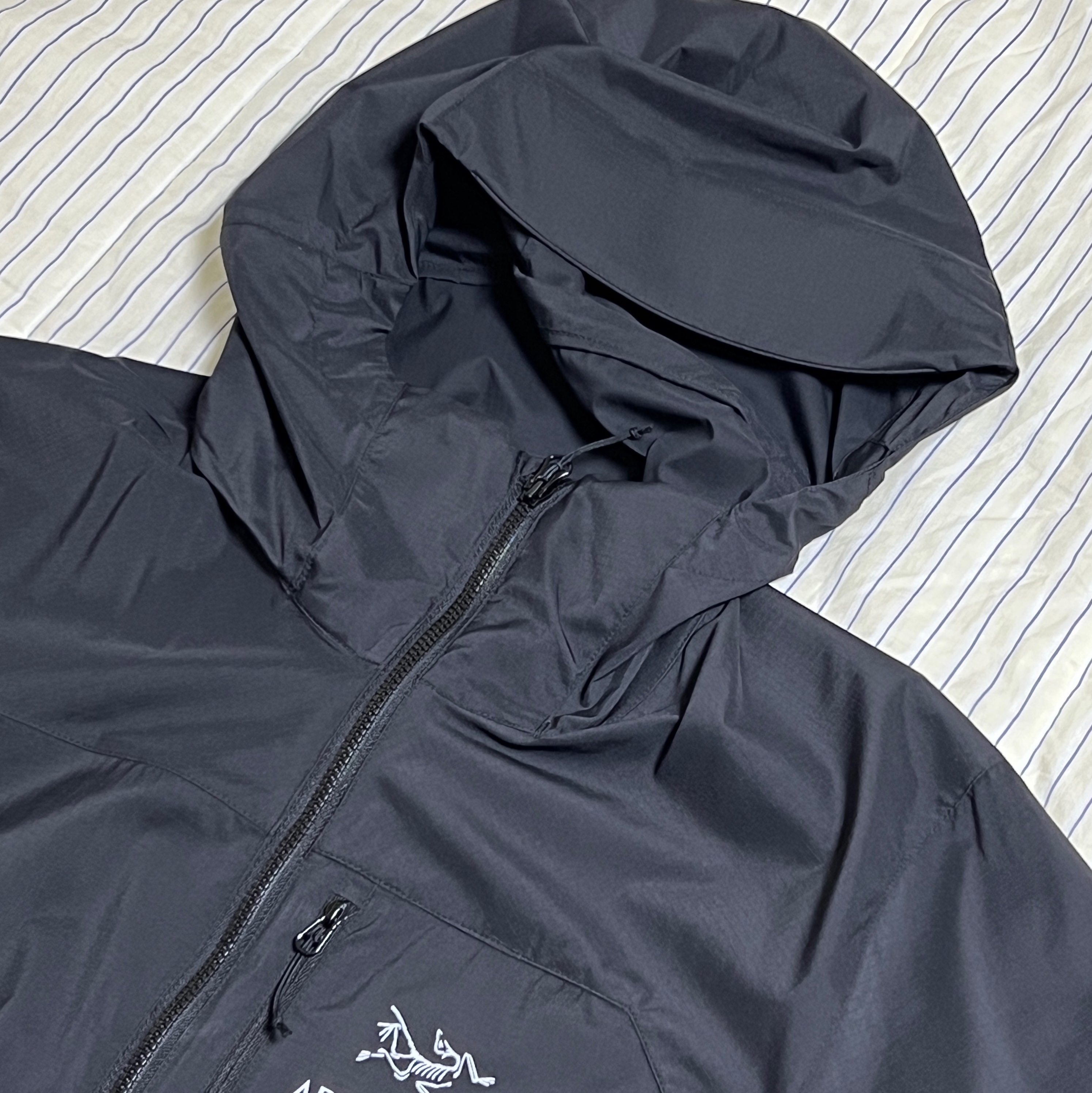 Arc'teryx Squamish Hoody Black 착용 스타일