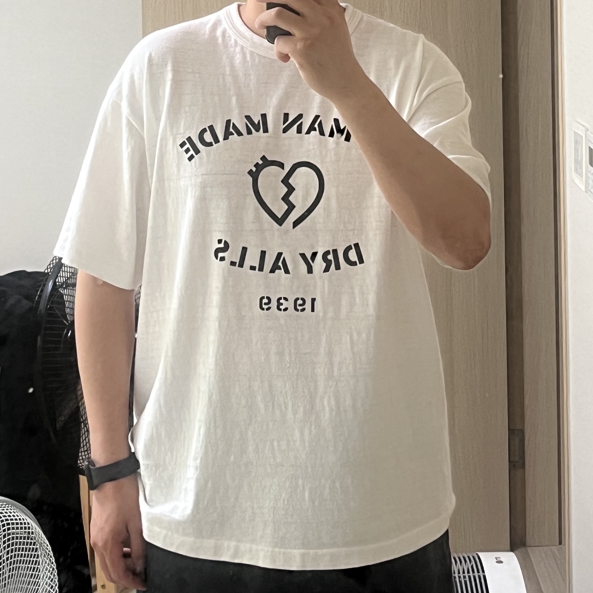 Human Made Graphic T-Shirt #11 White 착용 스타일