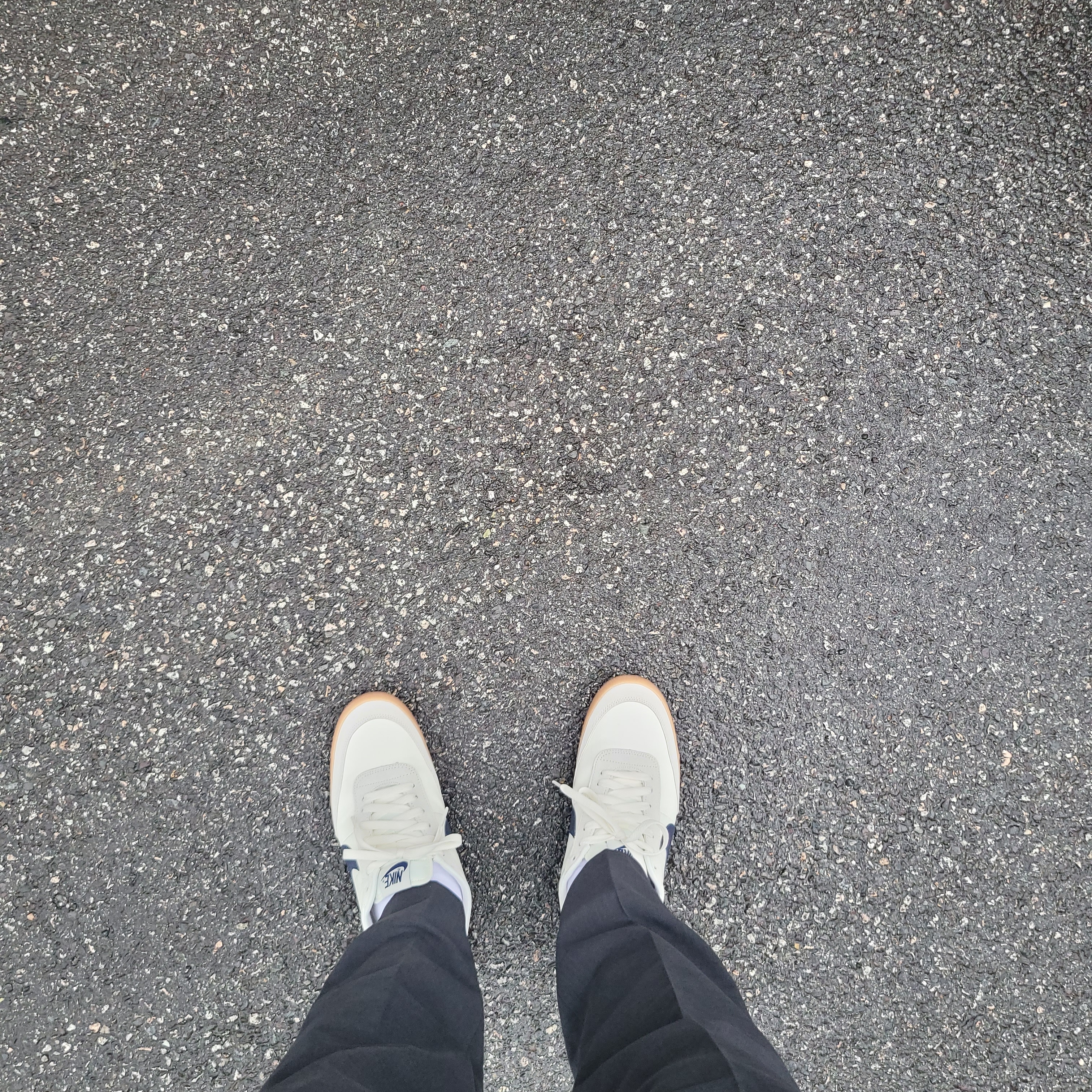 Nike x J.Crew Killshot 2 Sail Midnight Navy 착용 스타일