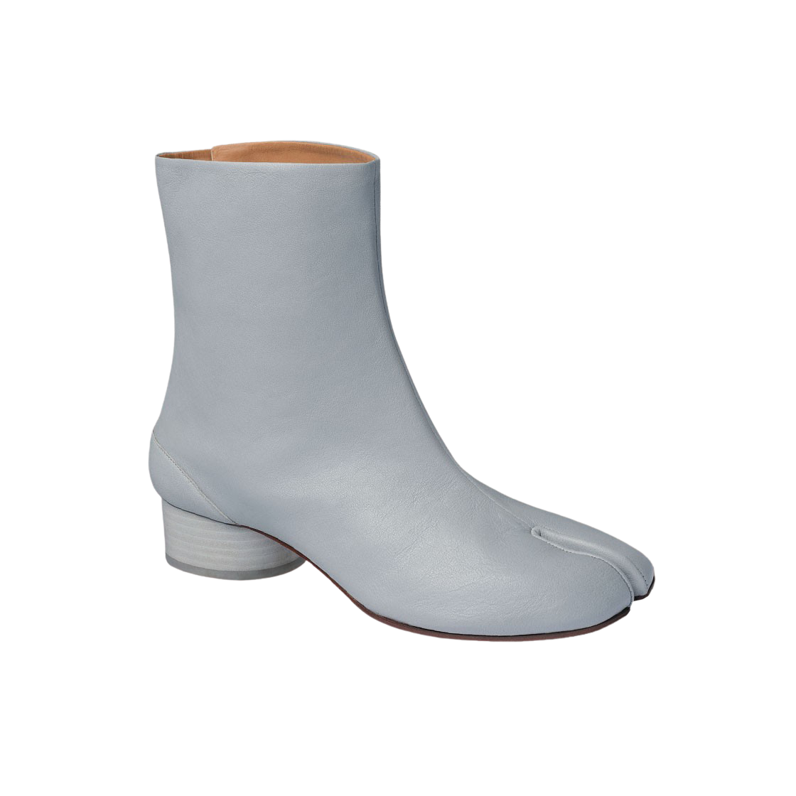 (W) 메종 마르지엘라 타비 앵클 부츠 페일 블루((W) Maison Margiela Tabi Ankle Boots Pale Blue) - 1