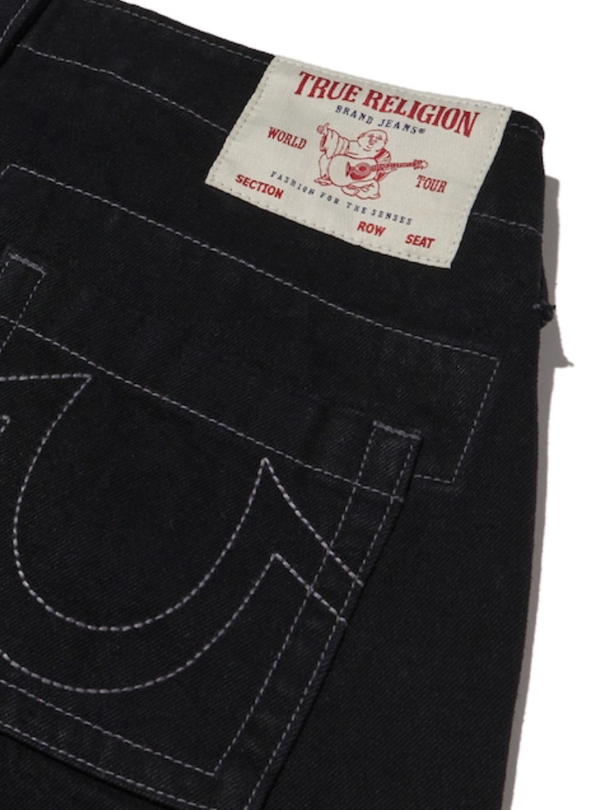 True Religion Tr Basic Denim Pants Black 착용 스타일 - 2