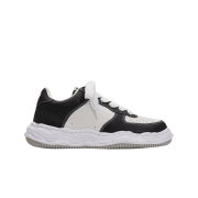 Maison Mihara Yasuhiro Wayne OG Sole Embossed Leather Low-top Sneakers Black White