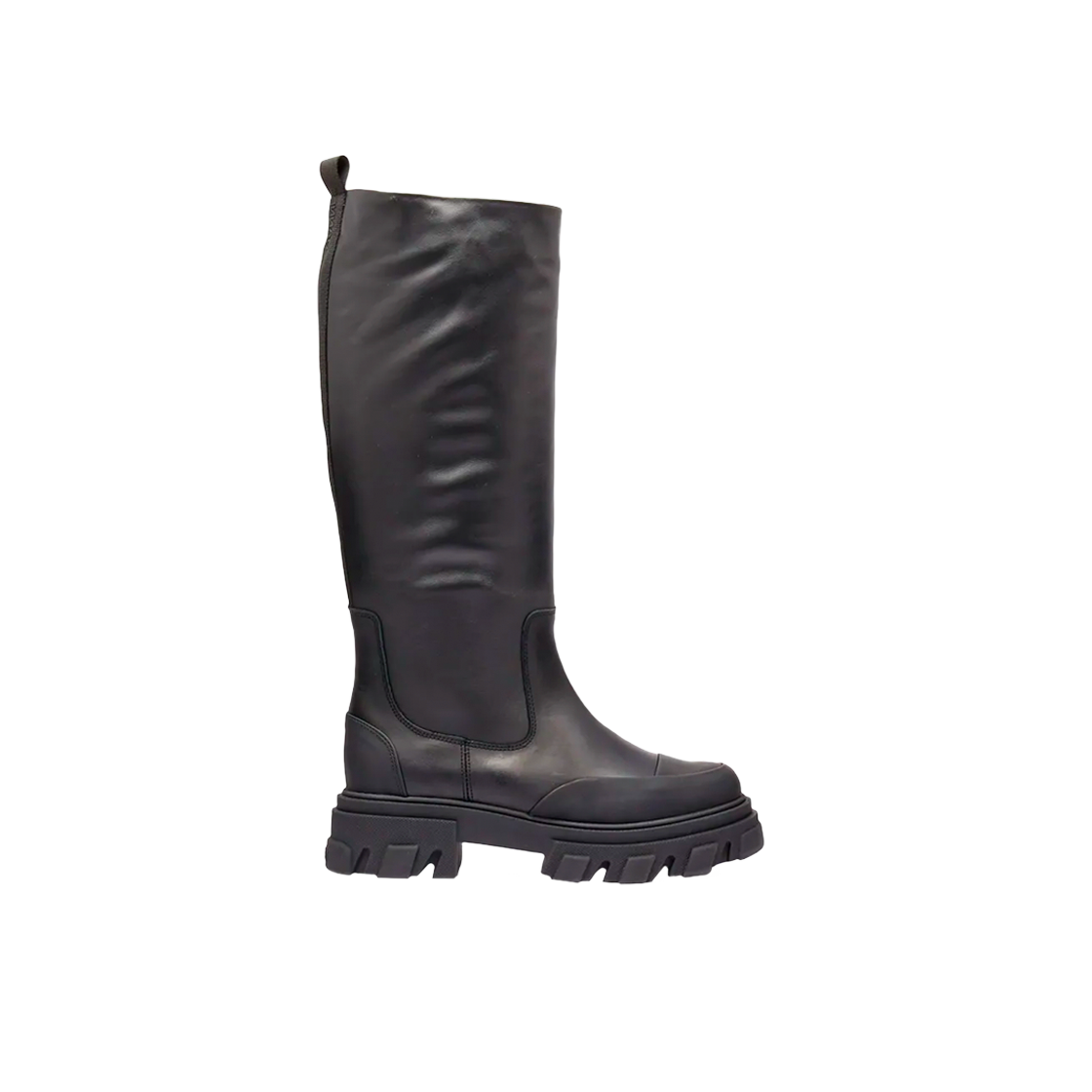 가니 하이 튜블러 부츠 블랙(Ganni High Tubular Boots Black) - 1