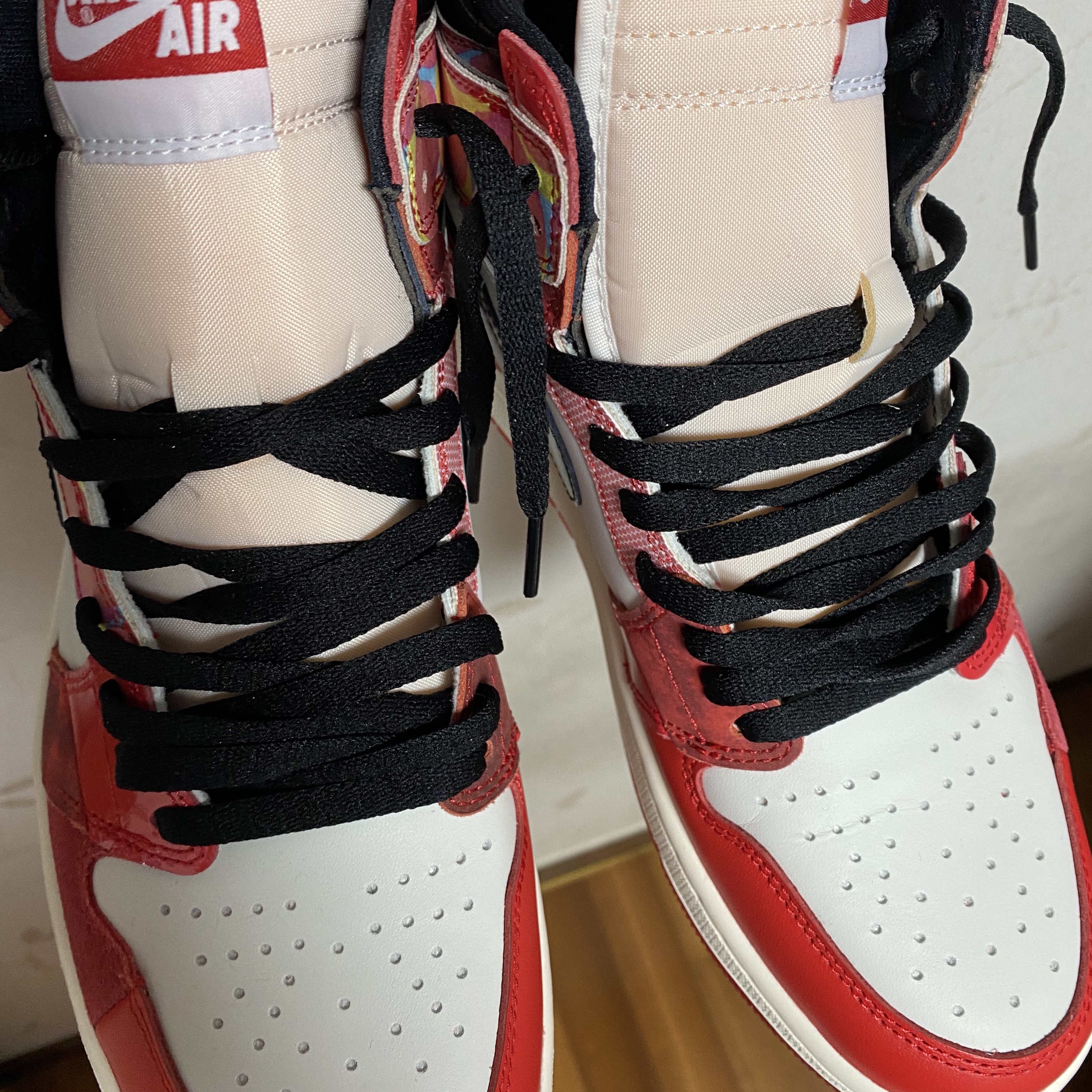 Jordan 1 Retro High Spider-Man Next Chapter 착용 스타일