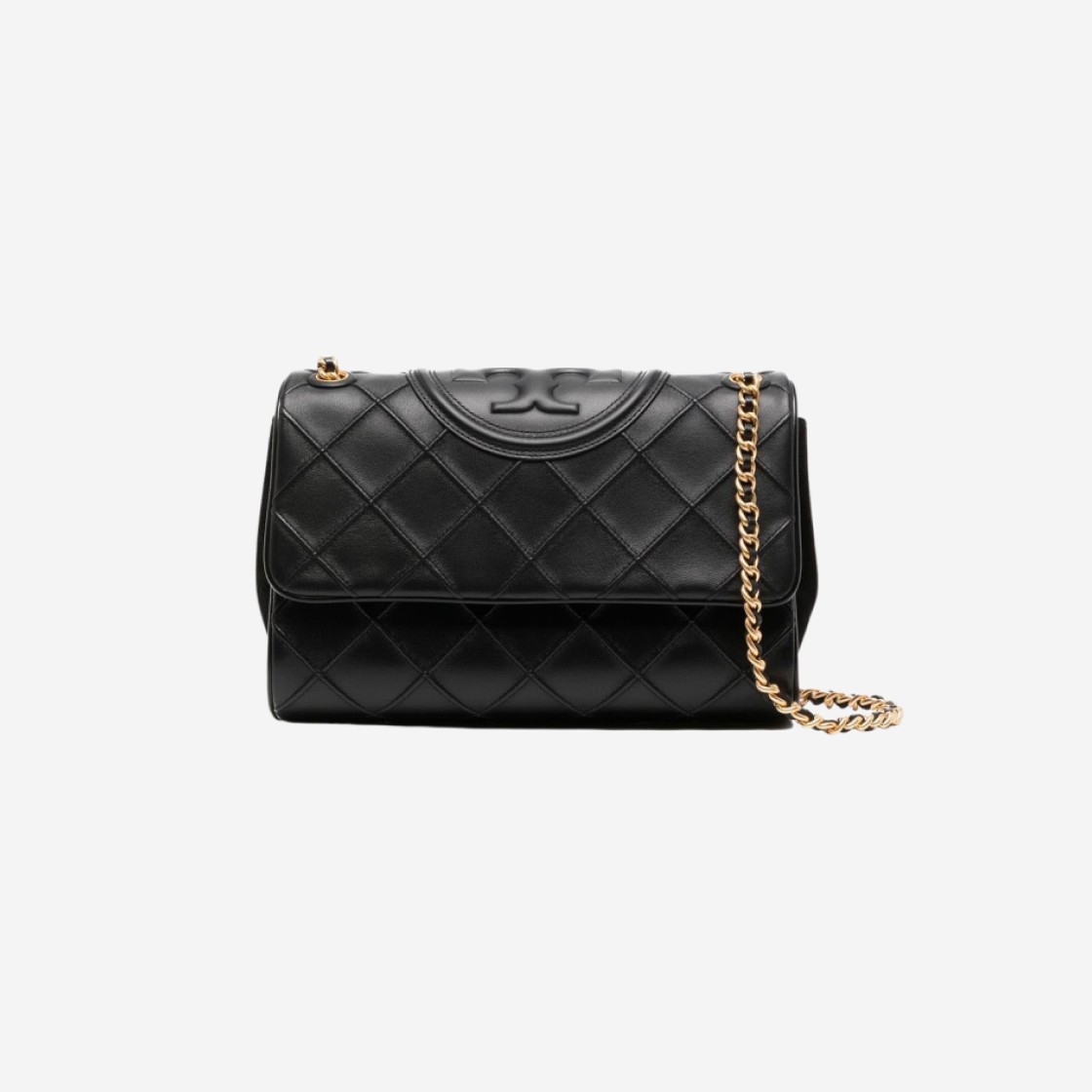 Tory Burch Fleming Soft Convertible Shoulder Bag Black 상세 이미지 1