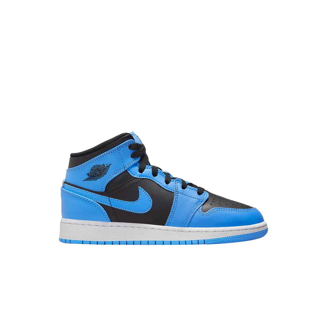 (GS) Jordan 1 Mid University Blue Black 상세 이미지 1