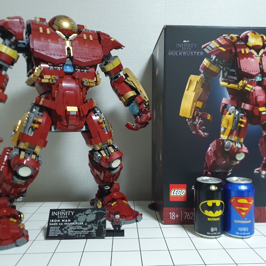 Lego Marvel Hulkbuster 착용 스타일 - 1