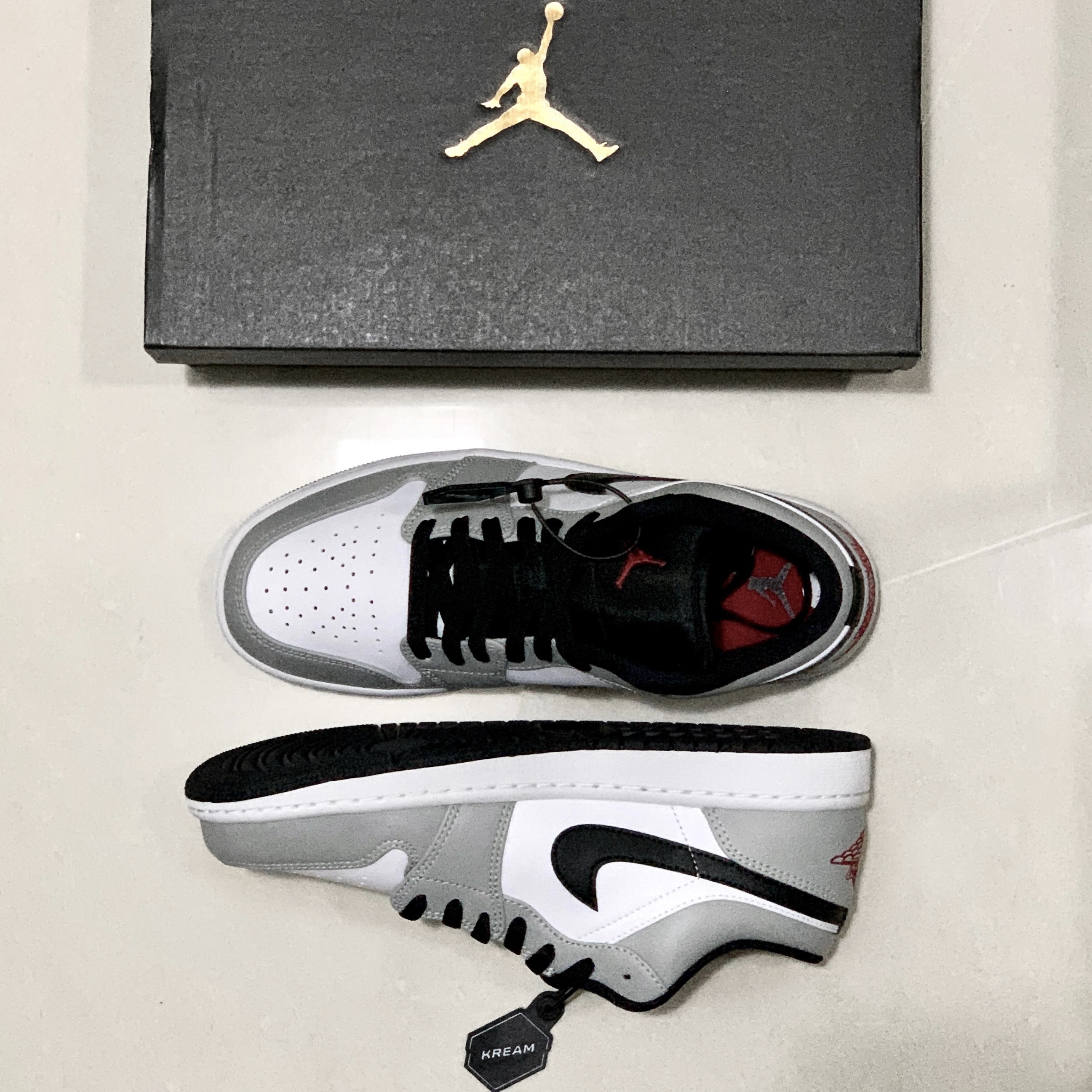 Jordan 1 Low Light Smoke Grey 착용 스타일 - 2