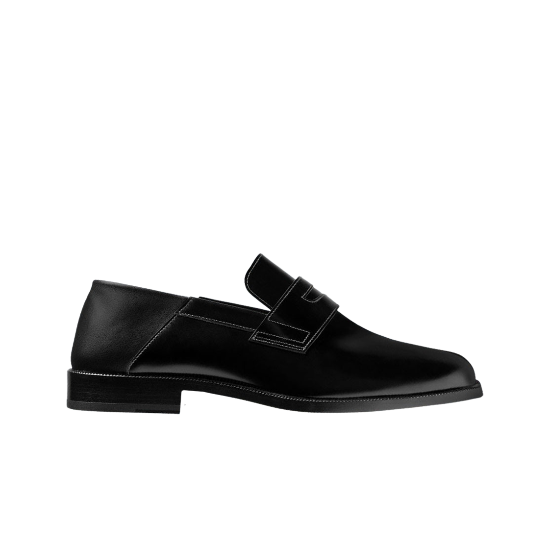 메종 마르지엘라 타비 슬립온 블랙