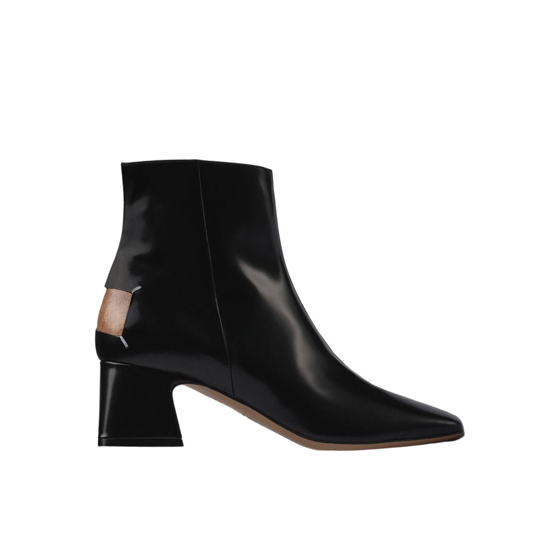 (W) 메종 마르지엘라 포 스티치 데코티크 부츠 블랙((W) Maison Margiela Four Stitches Decortique Boots Black) - 1