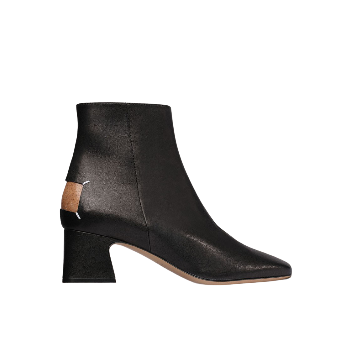 (W) 메종 마르지엘라 포 스티치 데코티크 부츠 블랙((W) Maison Margiela Four Stitches Decortique Boots Black) - 1