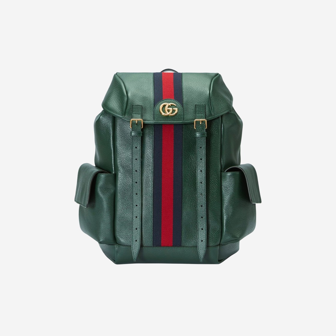 Gucci Ophidia GG Medium Backpack Green Leather 상세 이미지 1