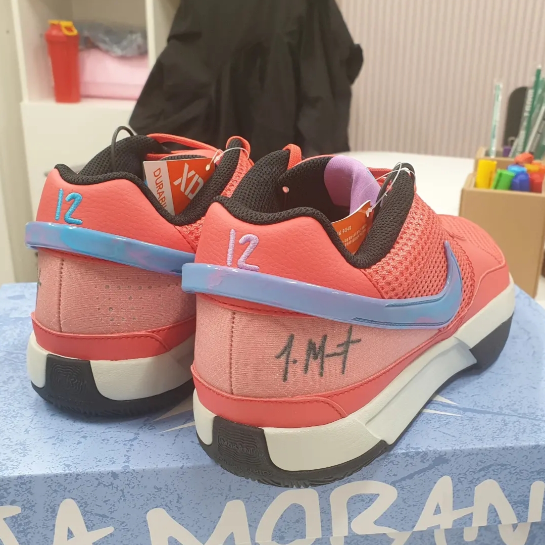 Nike Ja 1 EP Ember Glow 착용 스타일 - 1