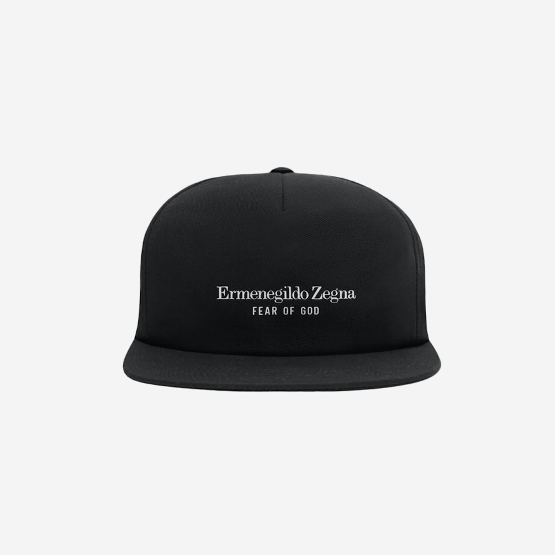 Fear of God x Ermenegildo Zegna Cotton Baseball Cap Black 상세 이미지 1