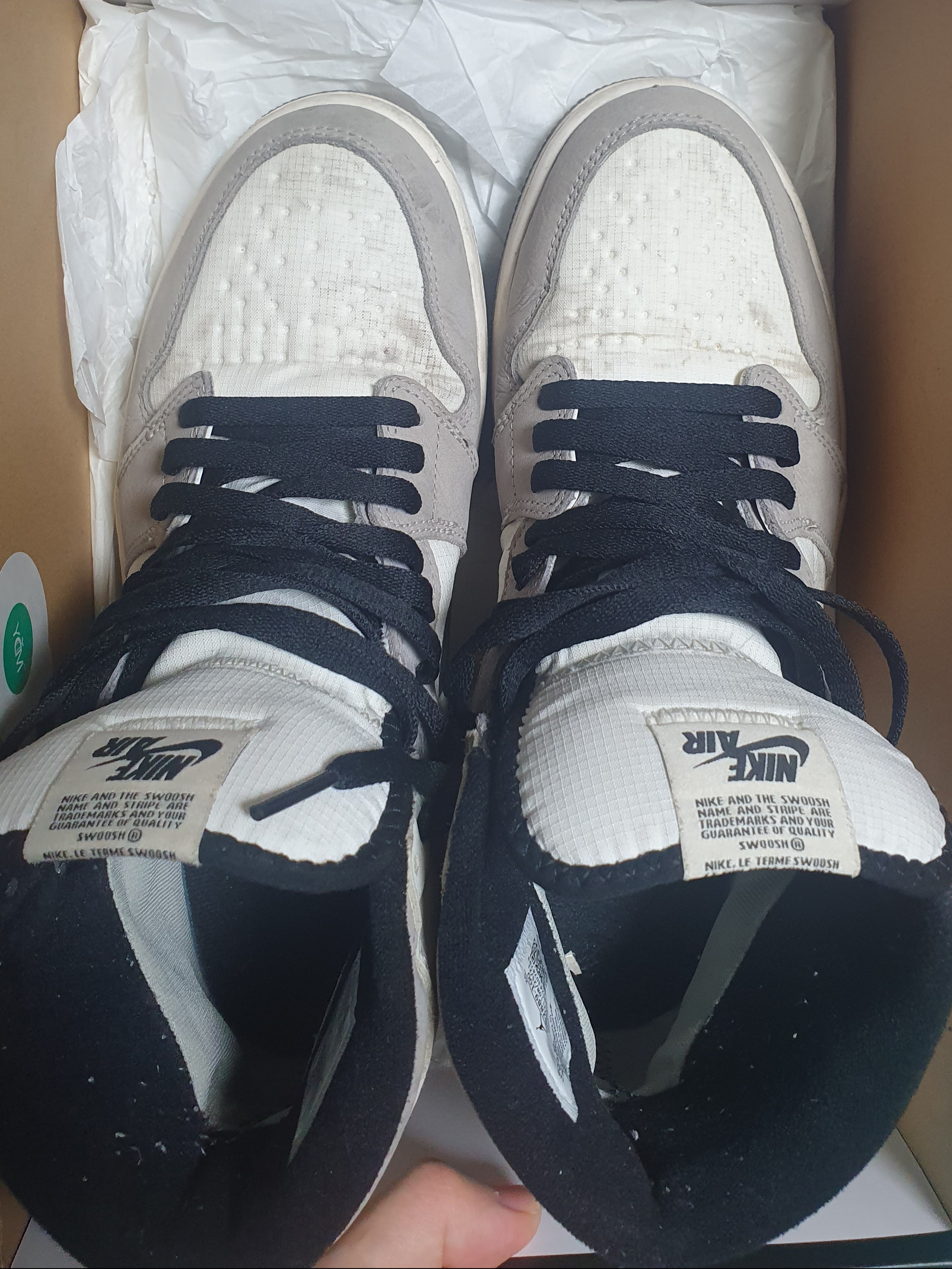 Jordan 1 Element Gore-Tex Sail 착용 스타일