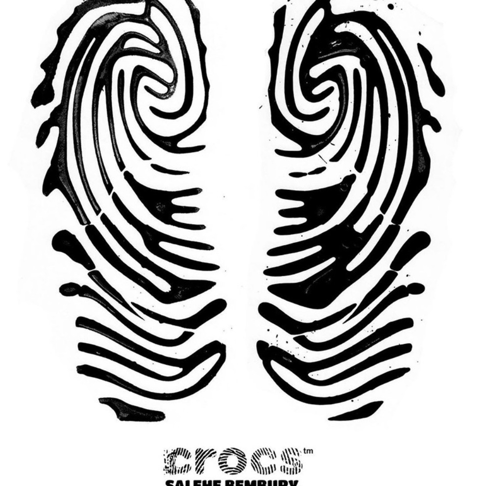 Crocs x Salehe Bembury Pollex Clog Horchata 착용 스타일 - 2