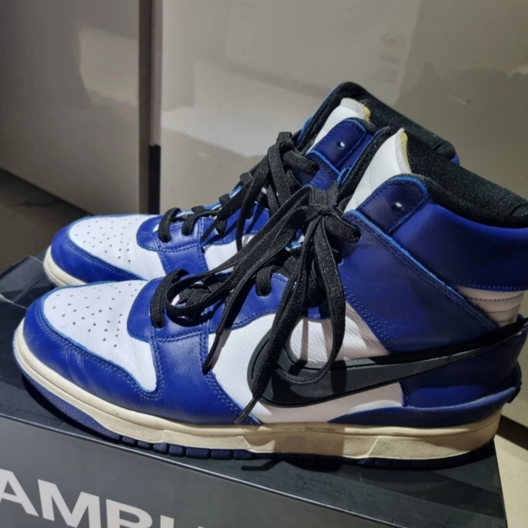 Nike x Ambush Dunk High Deep Royal Blue 착용 스타일