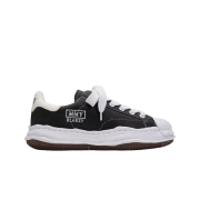 Maison Mihara Yasuhiro Blakey OG Sole Embossed Leather Low-top Sneakers Black