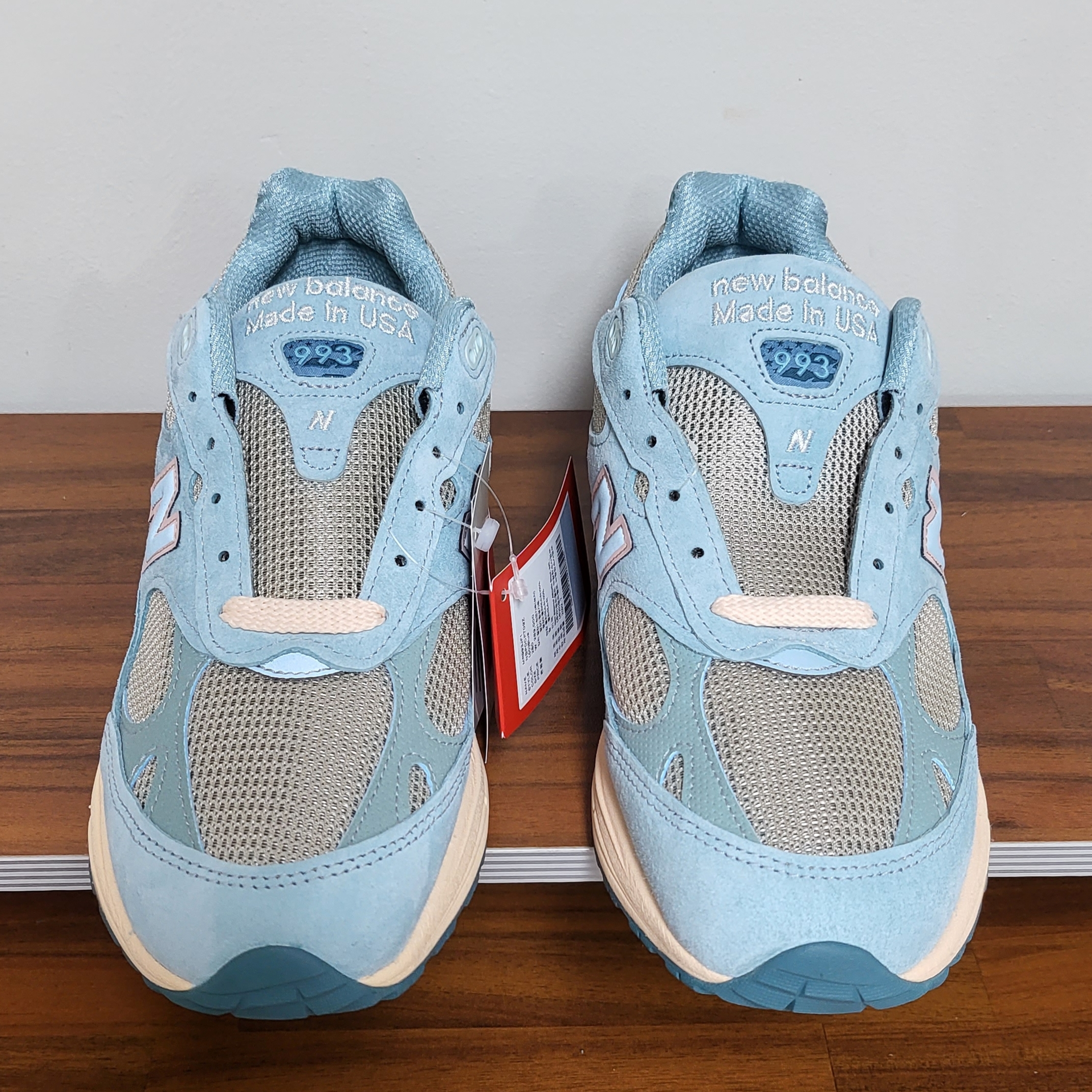 New Balance x Joe Freshgoods 993 Made in USA Arctic Blue 착용 스타일 - 2