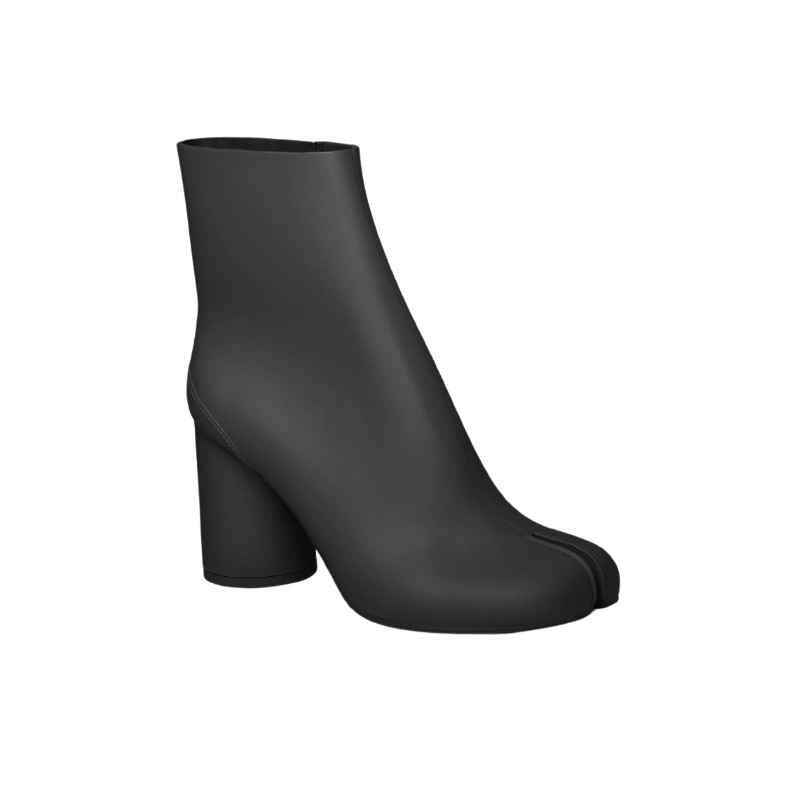 (W) 메종 마르지엘라 타비 러버 부츠 블랙((W) Maison Margiela Tabi Rubber Boots Black) - 1