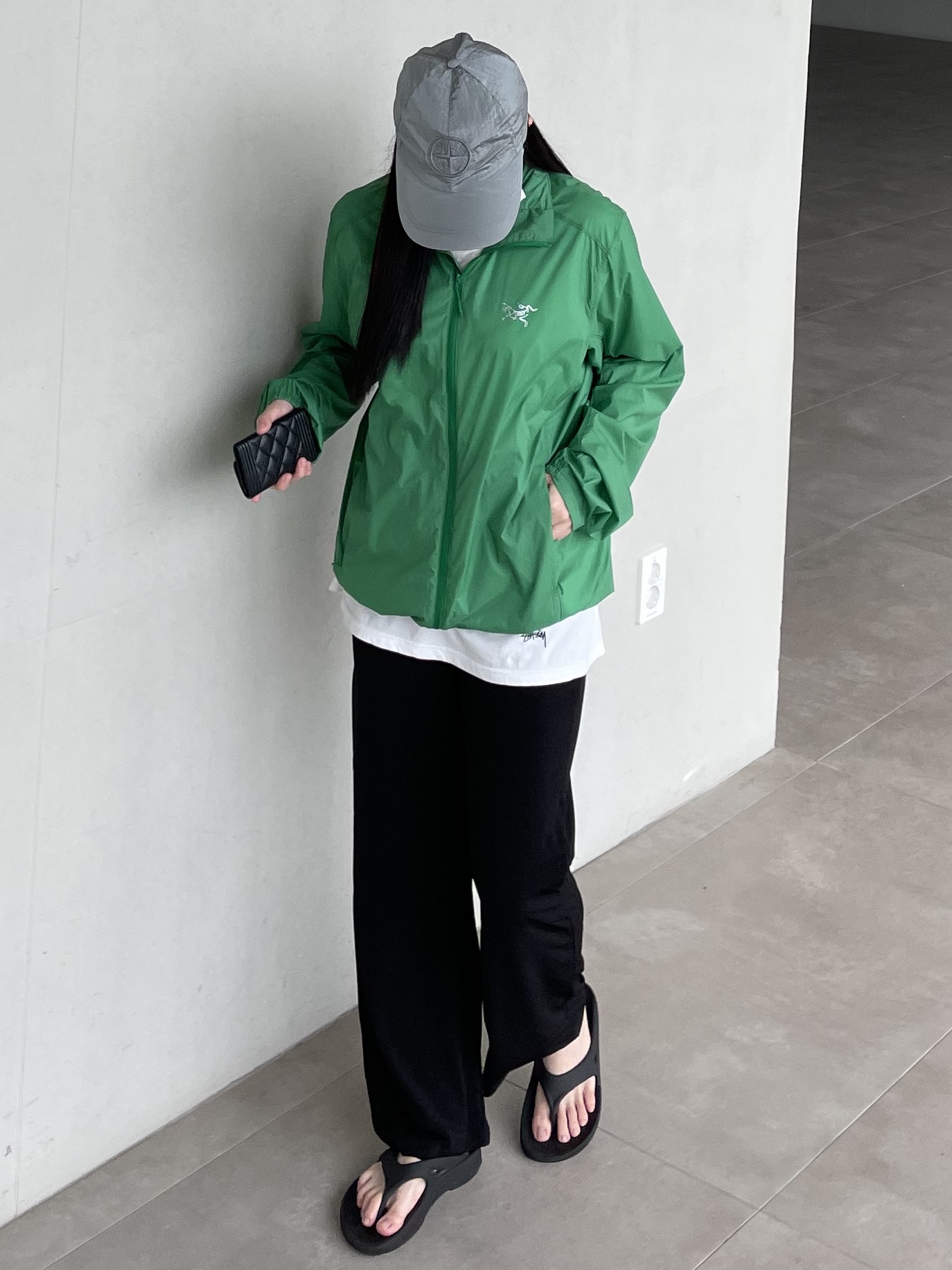 Stone Island 99576 Nylon Metal 6-Panel Cap Aqua - 22FW, Arc'teryx Nodin Jacket Jungle 착용 스타일