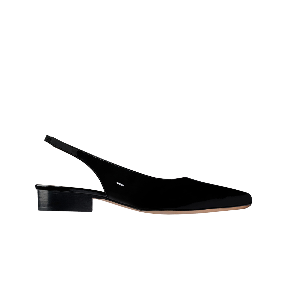 (W) 메종 마르지엘라 바브 슬링백 블랙((W) Maison Margiela Barbs Slingback Black)