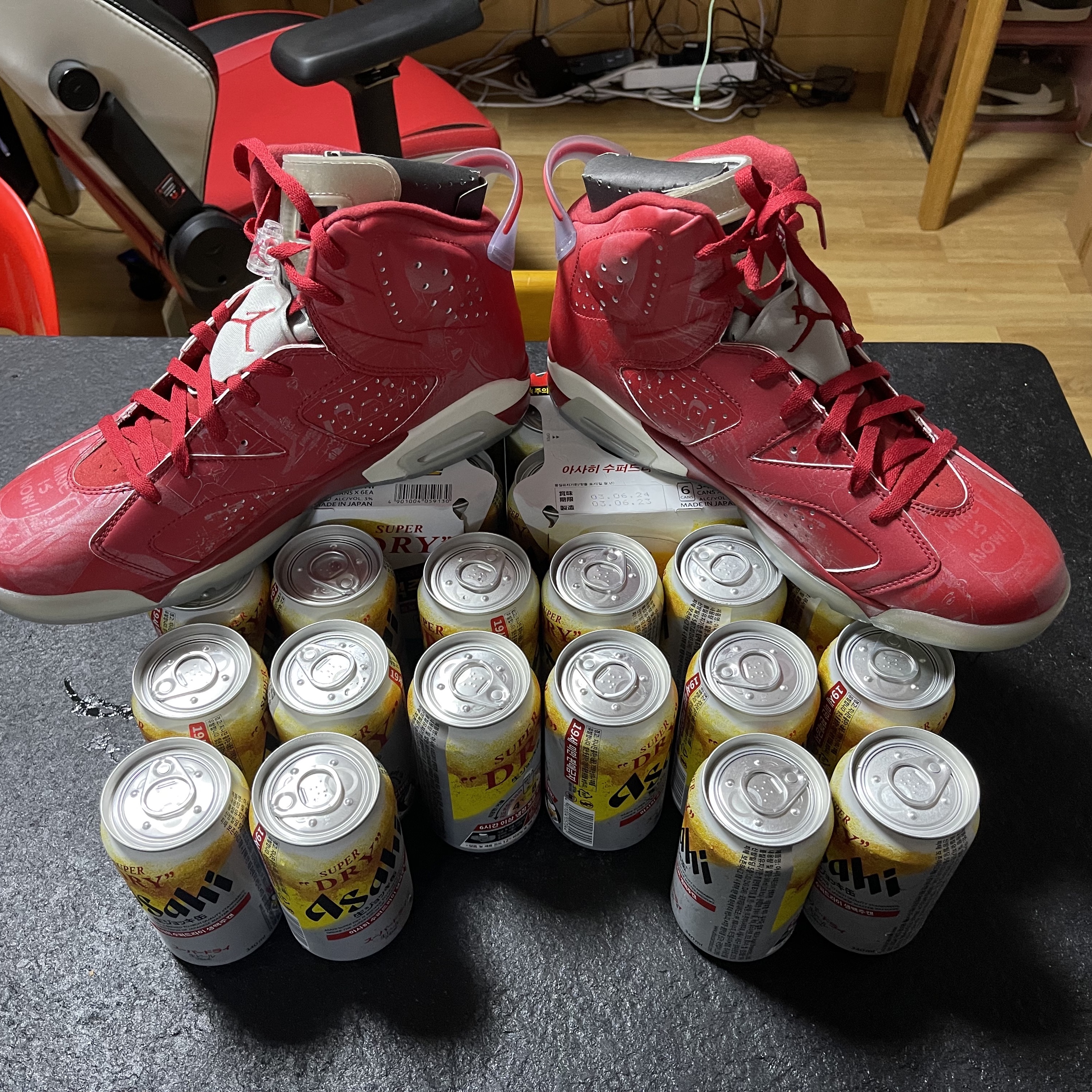 Jordan 6 Retro Slam Dunk 착용 스타일 - 2
