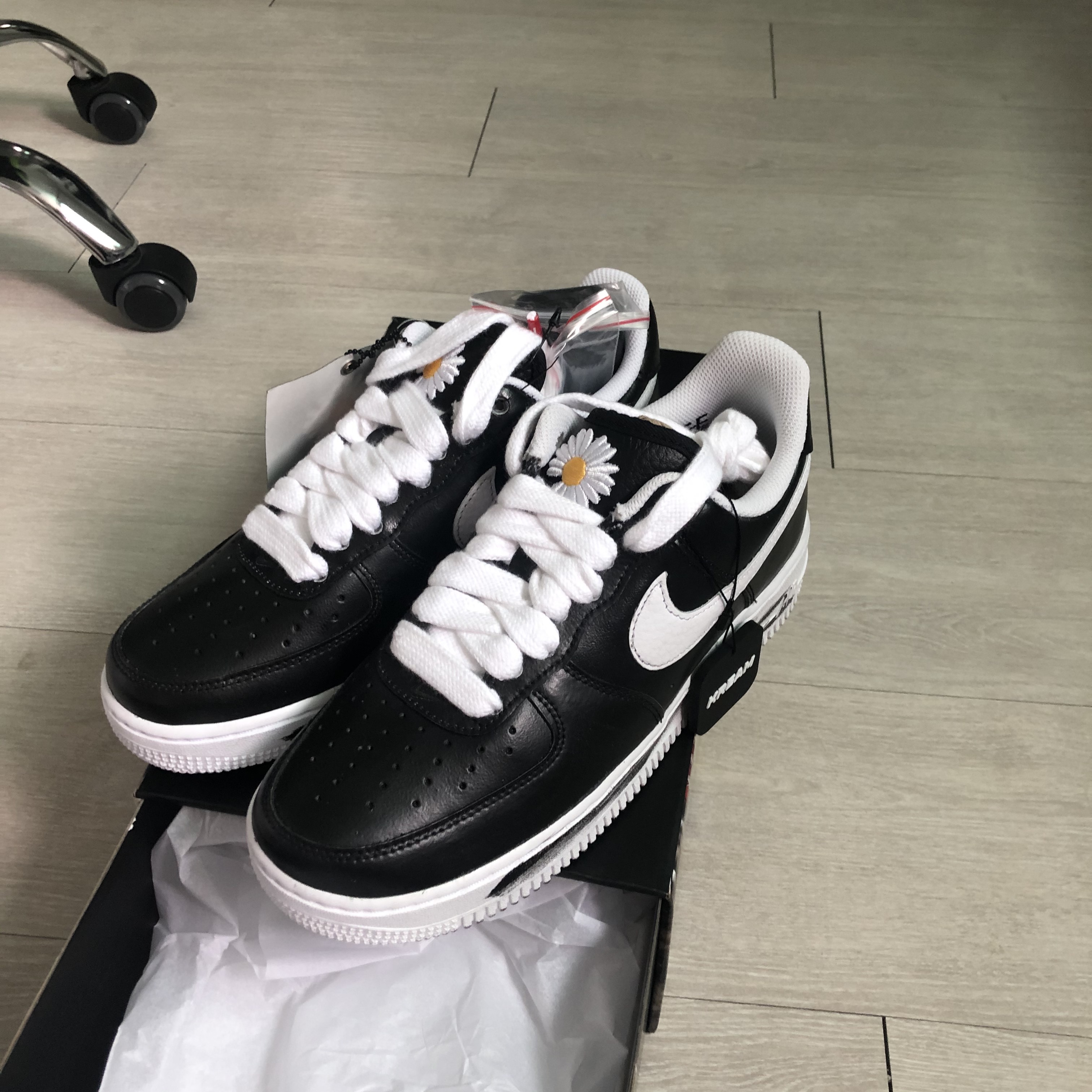 Nike x Peaceminusone Air Force 1 Low Para-Noise 착용 스타일 - 2