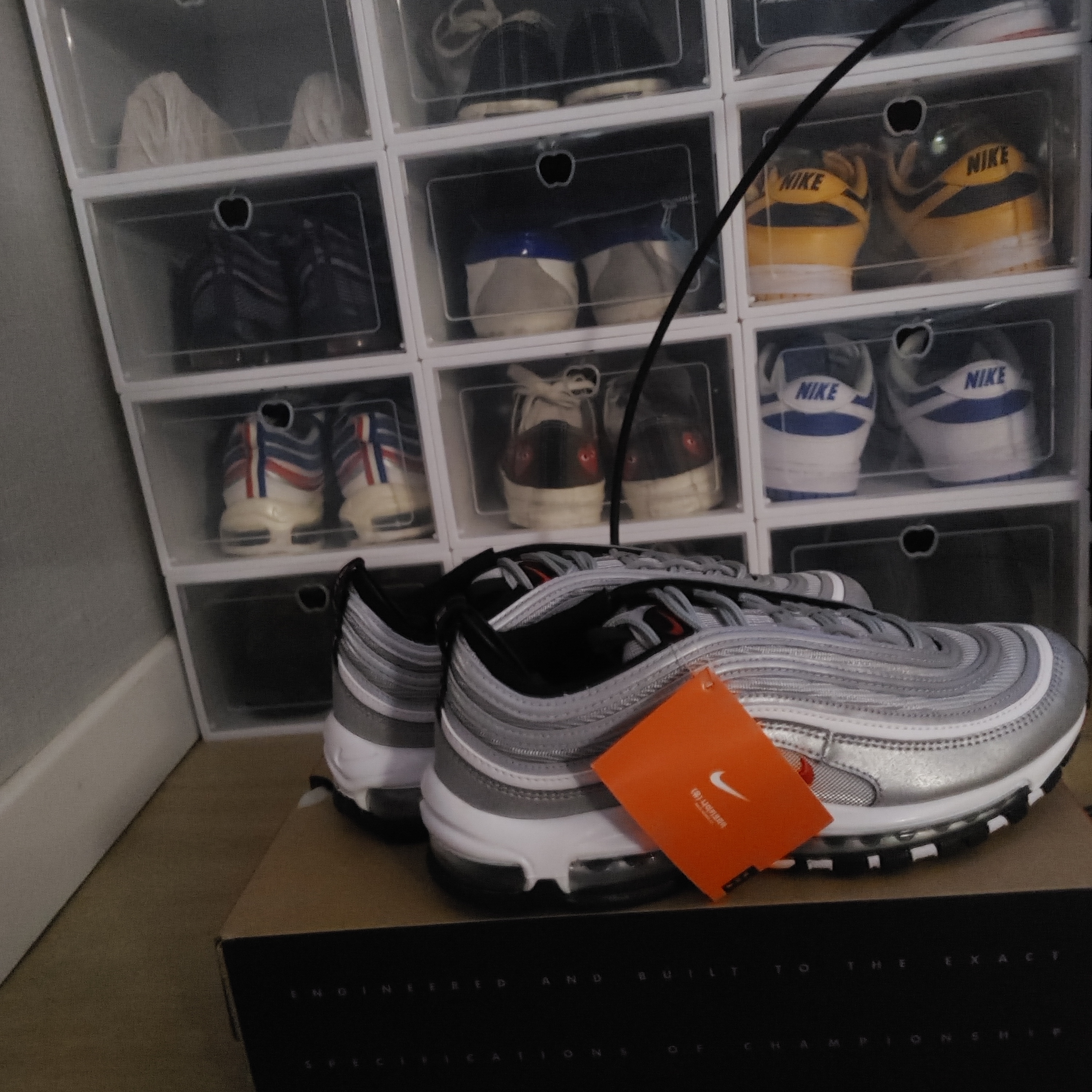 Nike Air Max 97 OG Silver Bullet 2022 착용 스타일 - 1