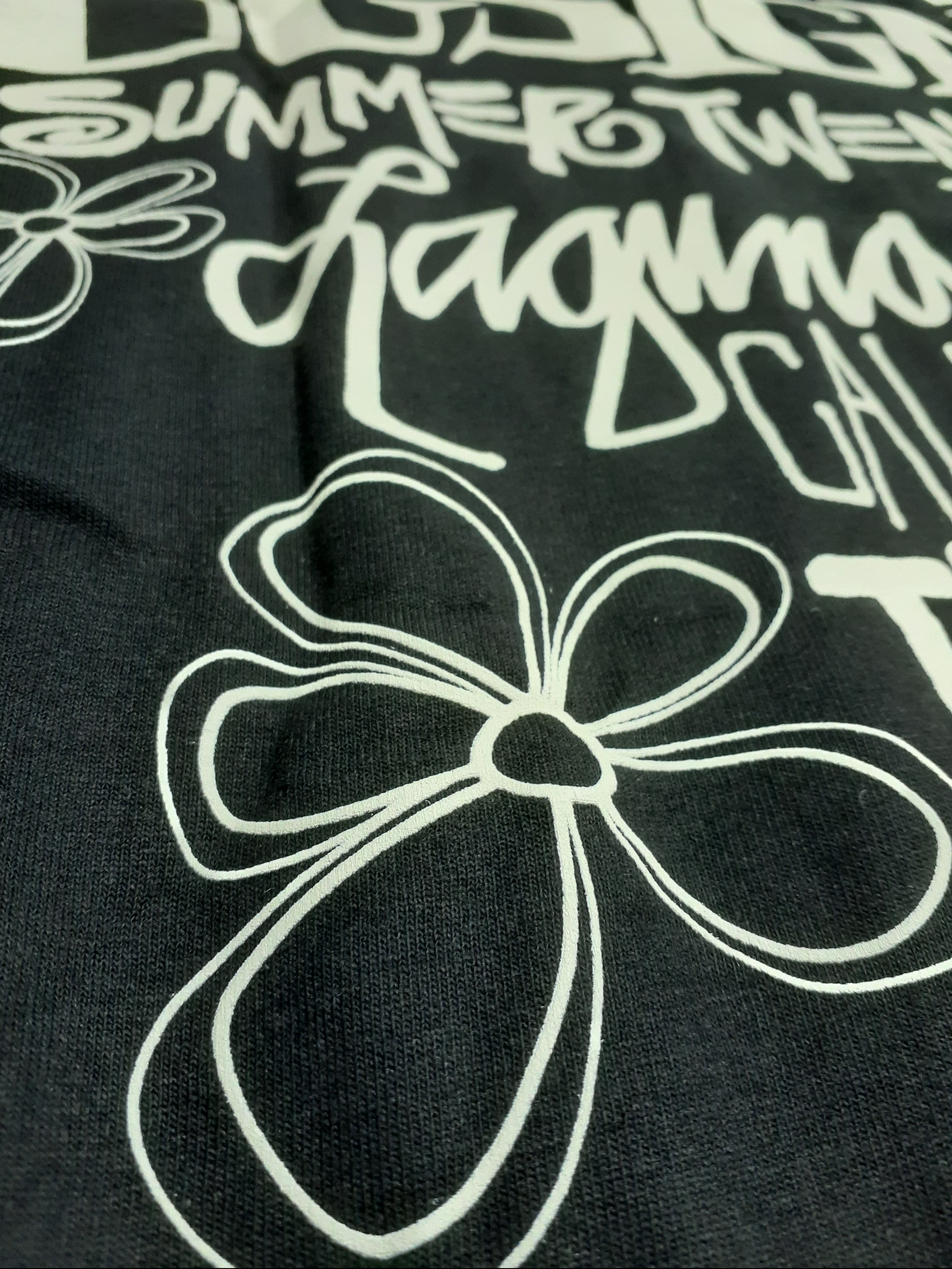 Stussy Summer LB T-Shirt Black 착용 스타일 - 1