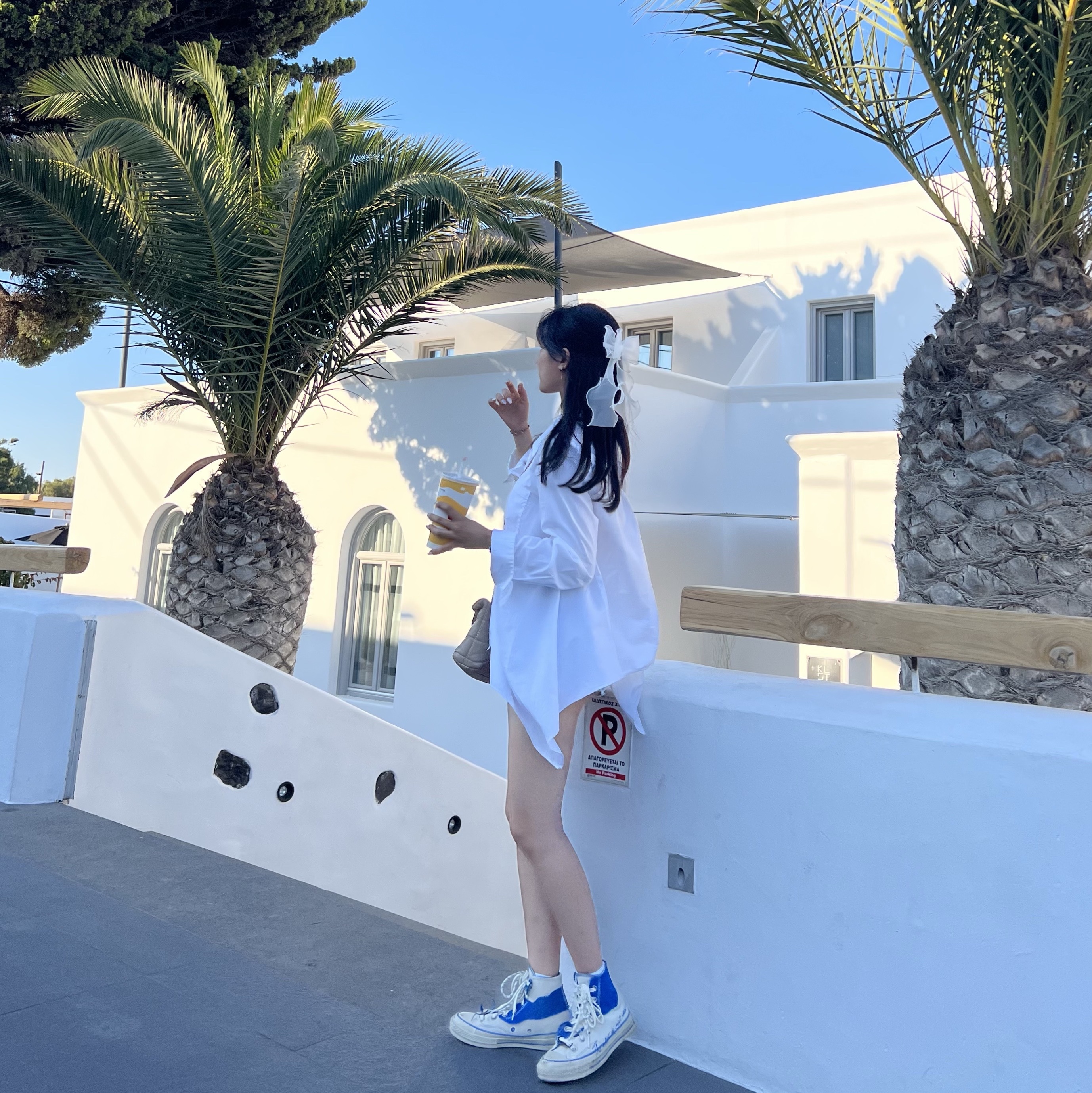 Converse x Ader Error Chuck 70 High White, Saint Laurent Quilted Lambskin Puffer Toy Bag Blanc Vintage 착용 스타일 - 1