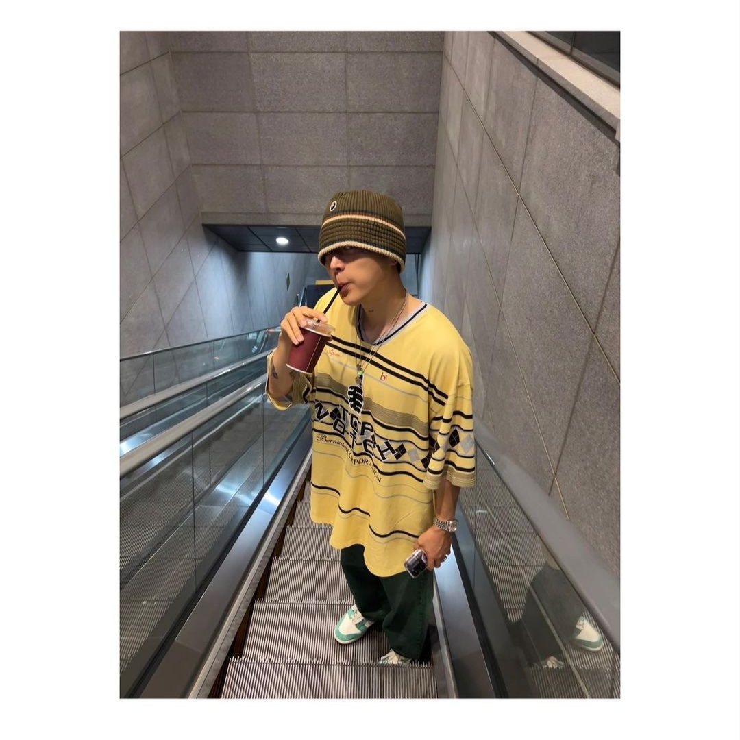 Supreme x Bernadette Corporation Pique Soccer Top Pale Yellow - 23SS, (W) Jordan 1 Mid Washed Teal Mint Foam 착용 스타일 - 1