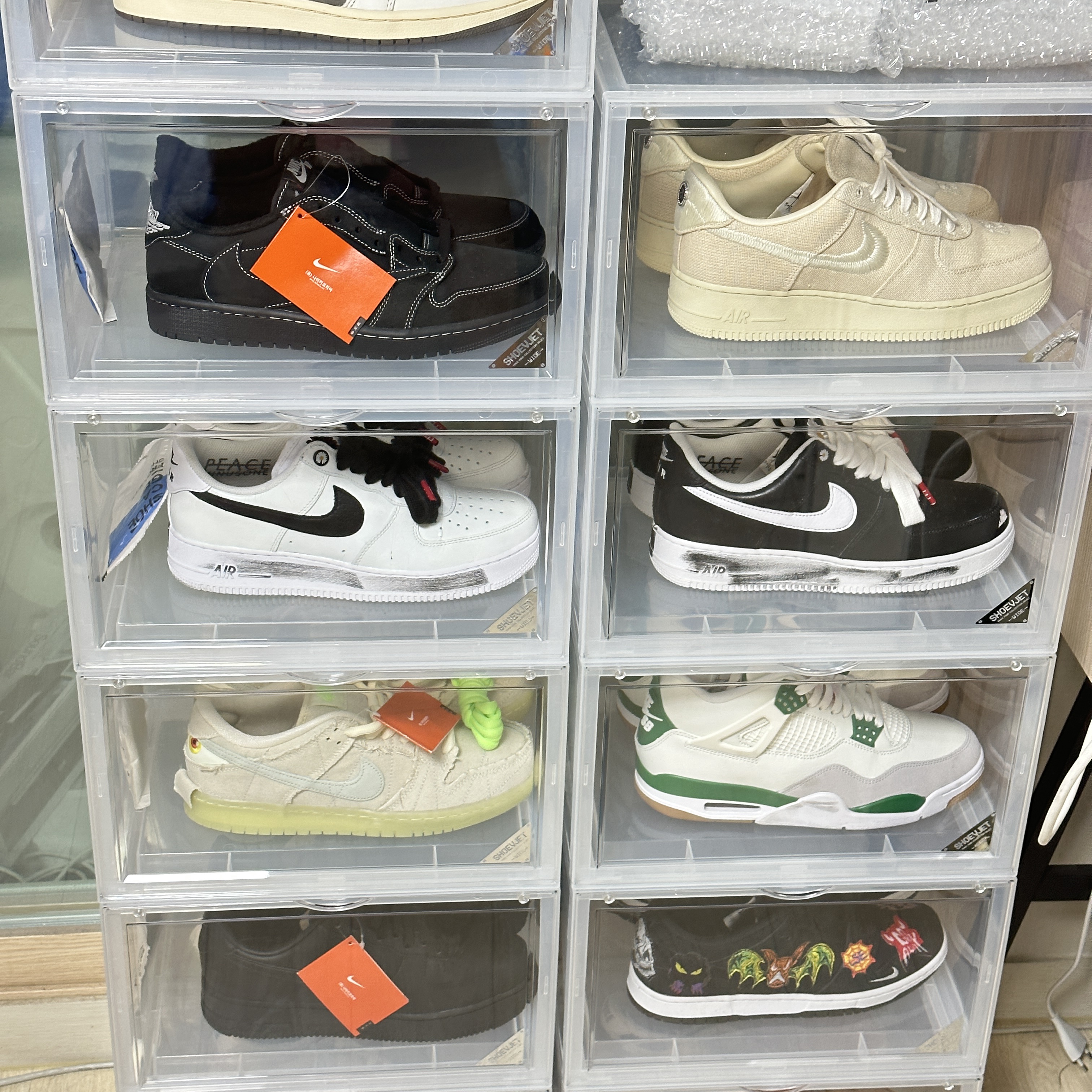 Nike x Peaceminusone Air Force 1 Low Para-Noise 2.0 착용 스타일