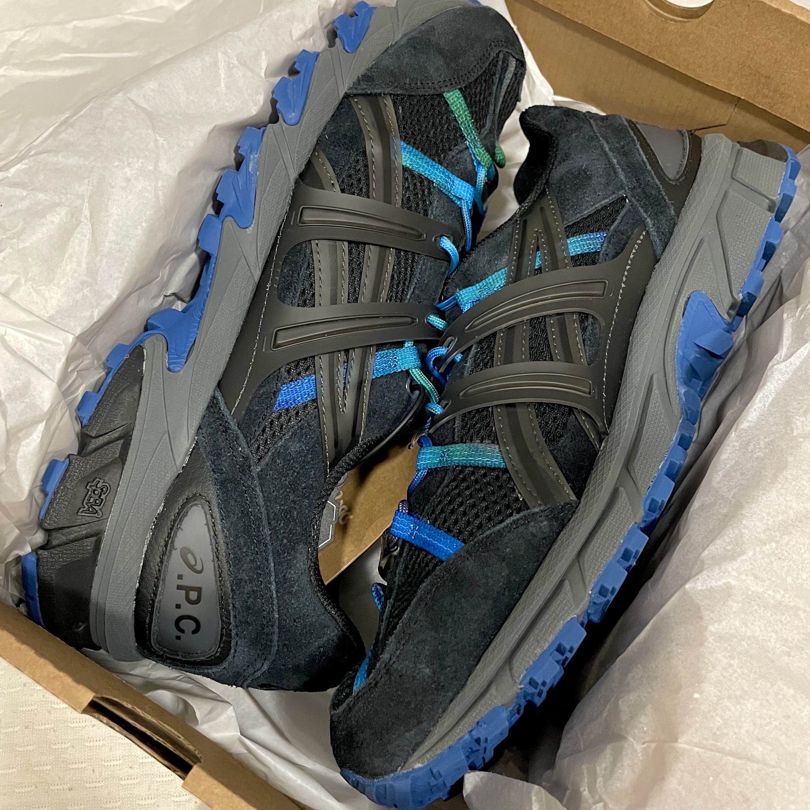 Asics x A.P.C. Gel-Sonoma 15-50 Black 착용 스타일