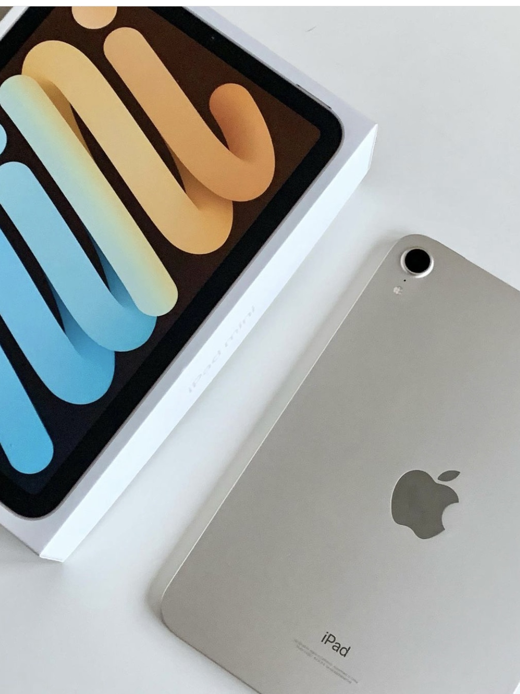 Apple iPad Mini 6th Gen Wifi 64GB Starlight (Korean Ver.) 착용 스타일