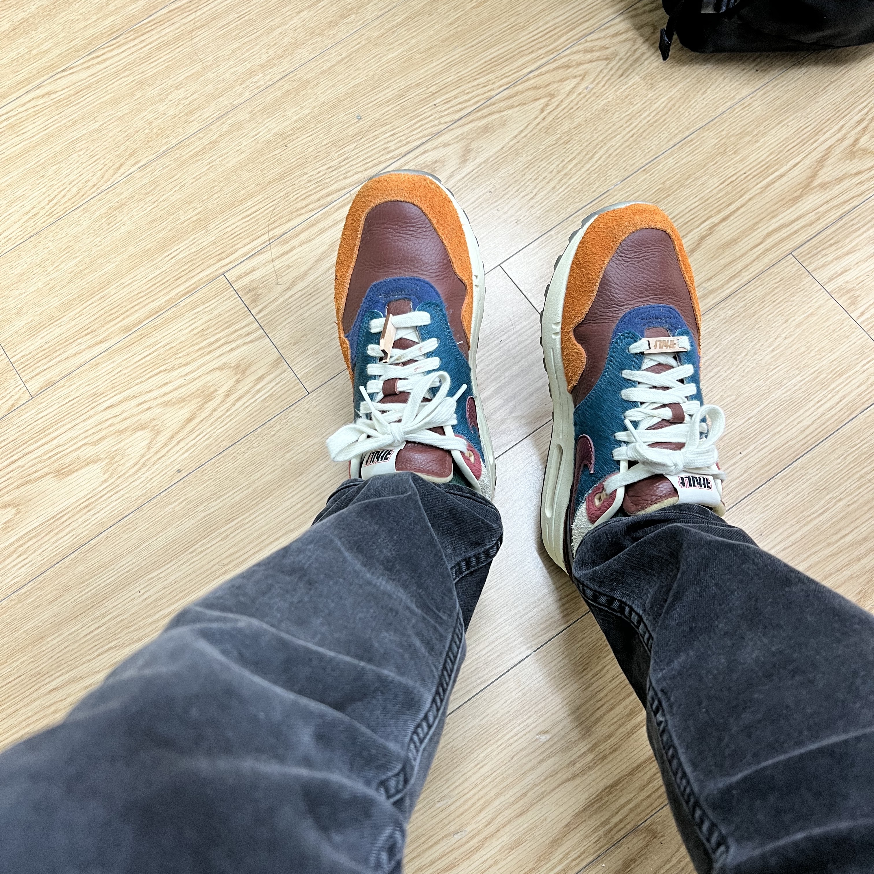 Nike x Kasina Air Max 1 SP Won-Ang Orange 착용 스타일