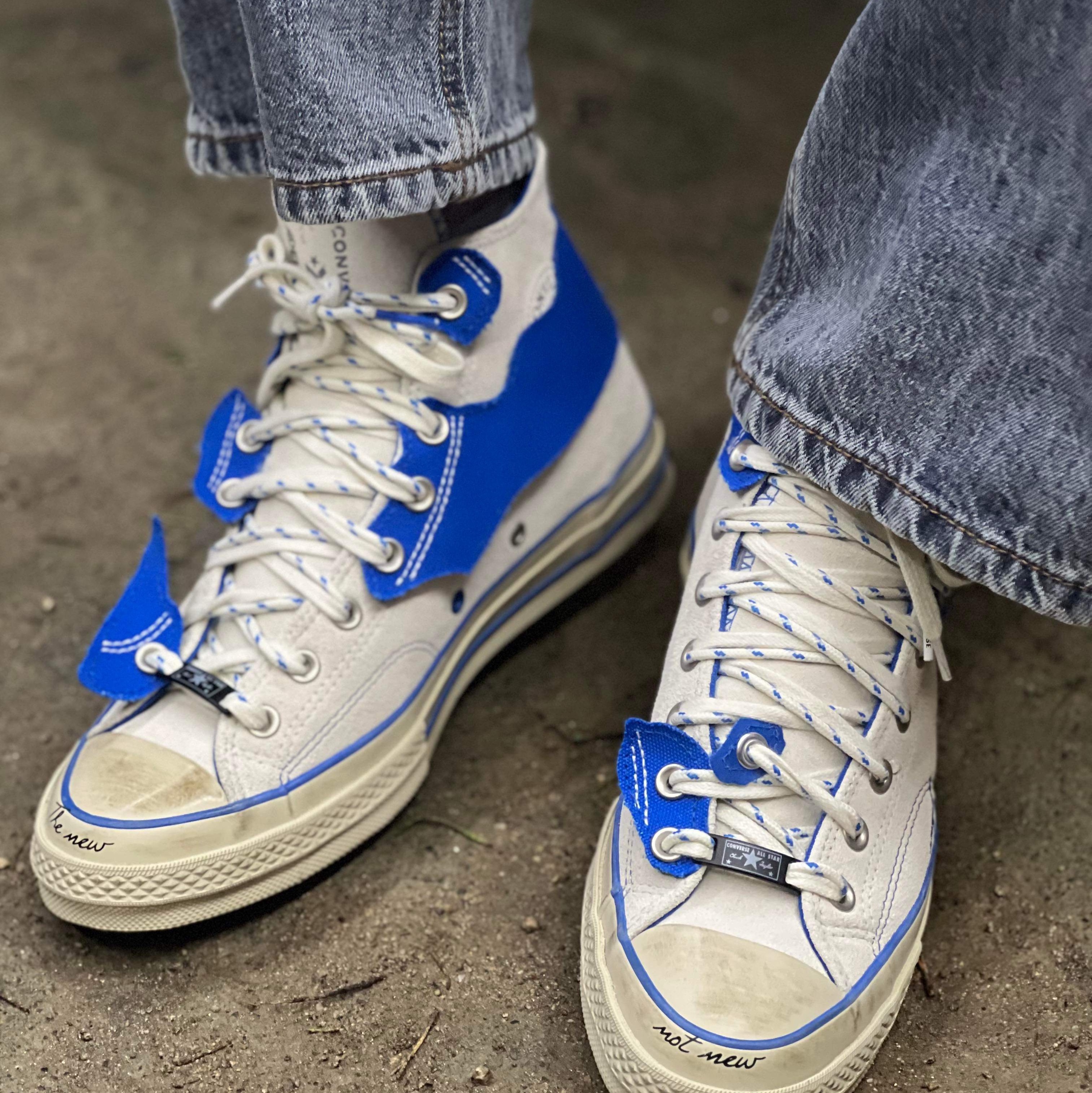 Converse x Ader Error Chuck 70 High White 착용 스타일 - 2