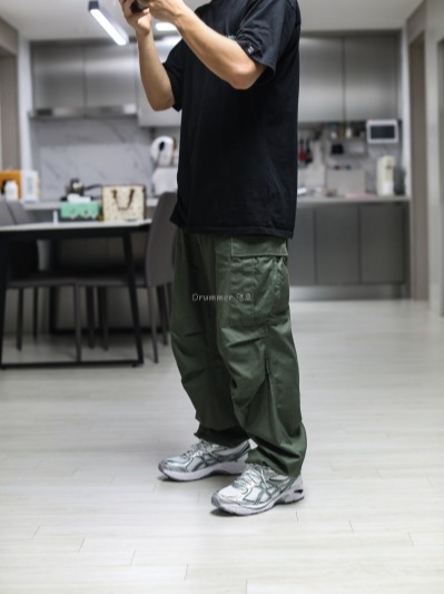 Asics GT-2160 White Shamrock Green 착용 스타일