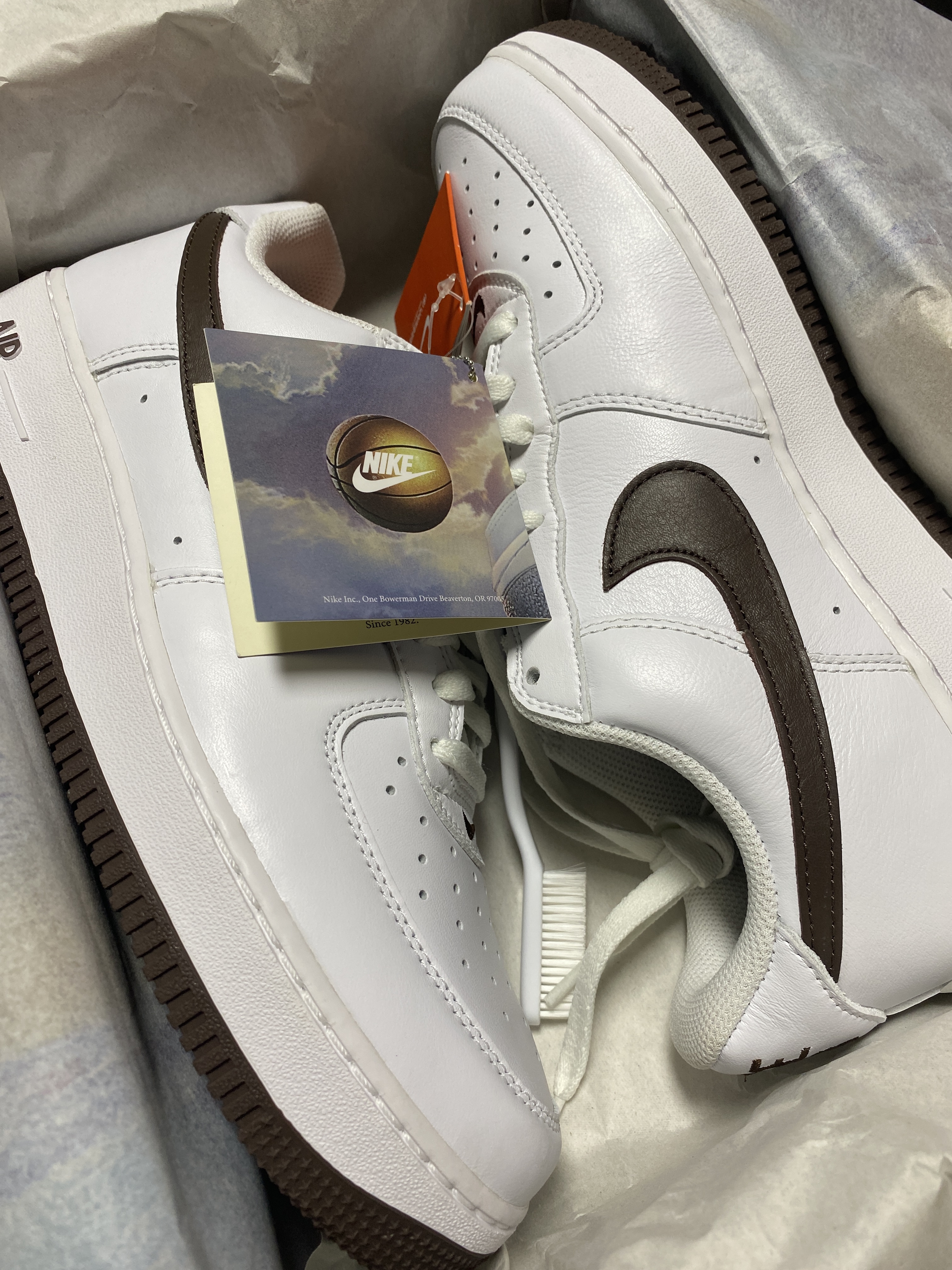Nike Air Force 1 Low Retro Color of the Month Chocolate 착용 스타일