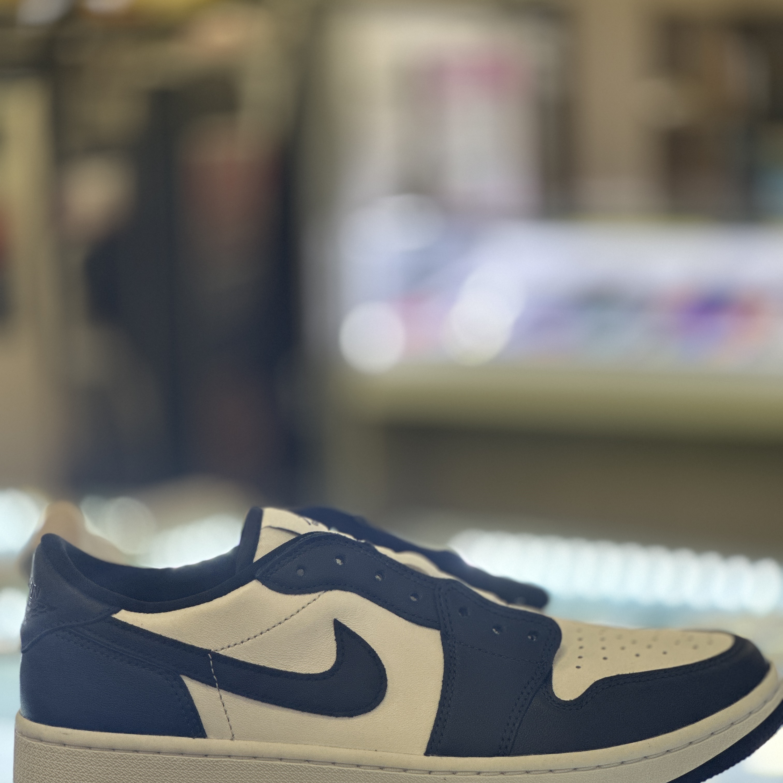 Jordan 1 Low Golf Midnight Navy 착용 스타일 - 1