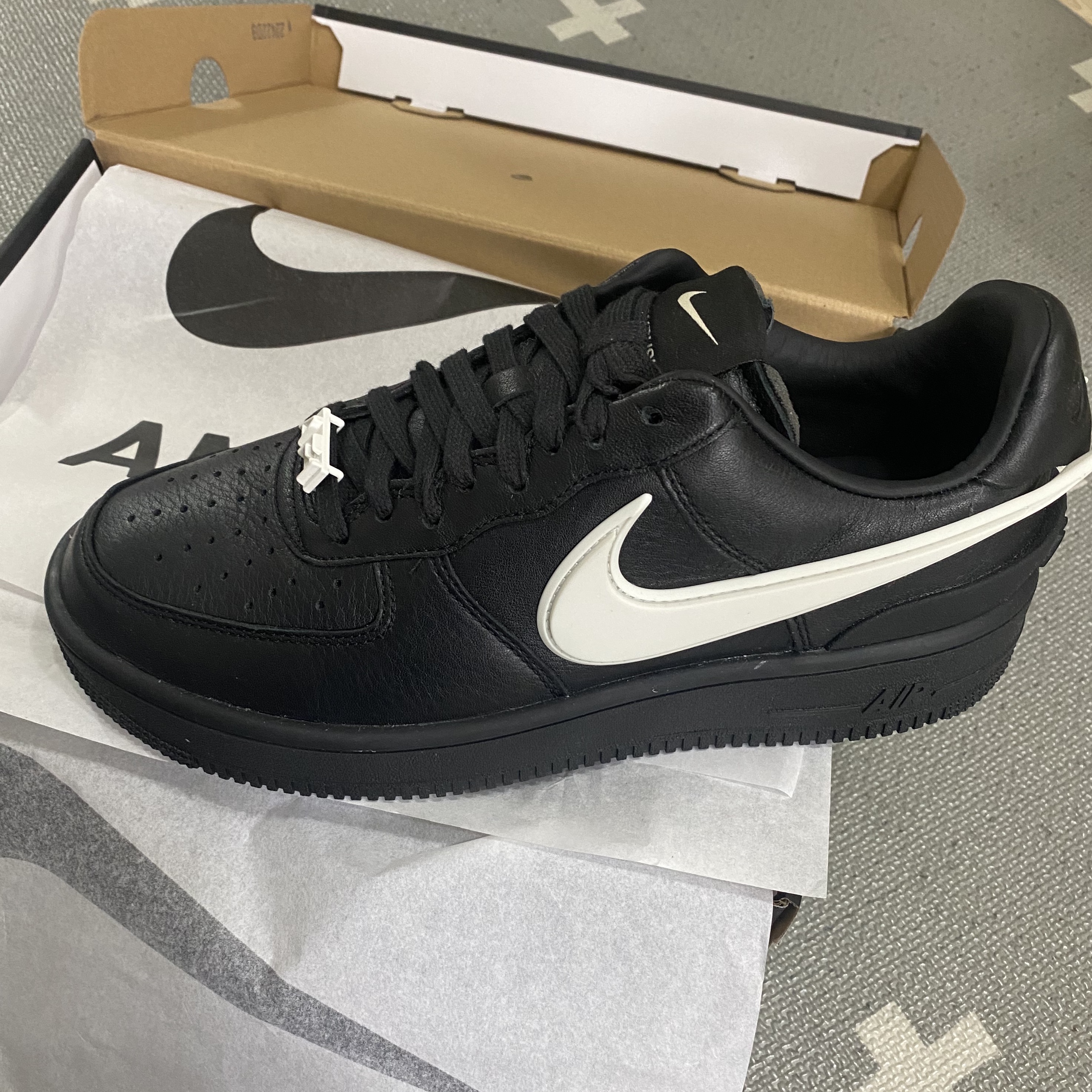 Nike x Peaceminusone Kwondo1 Black and White, Nike x Ambush Air Force 1 Low SP Black 착용 스타일
