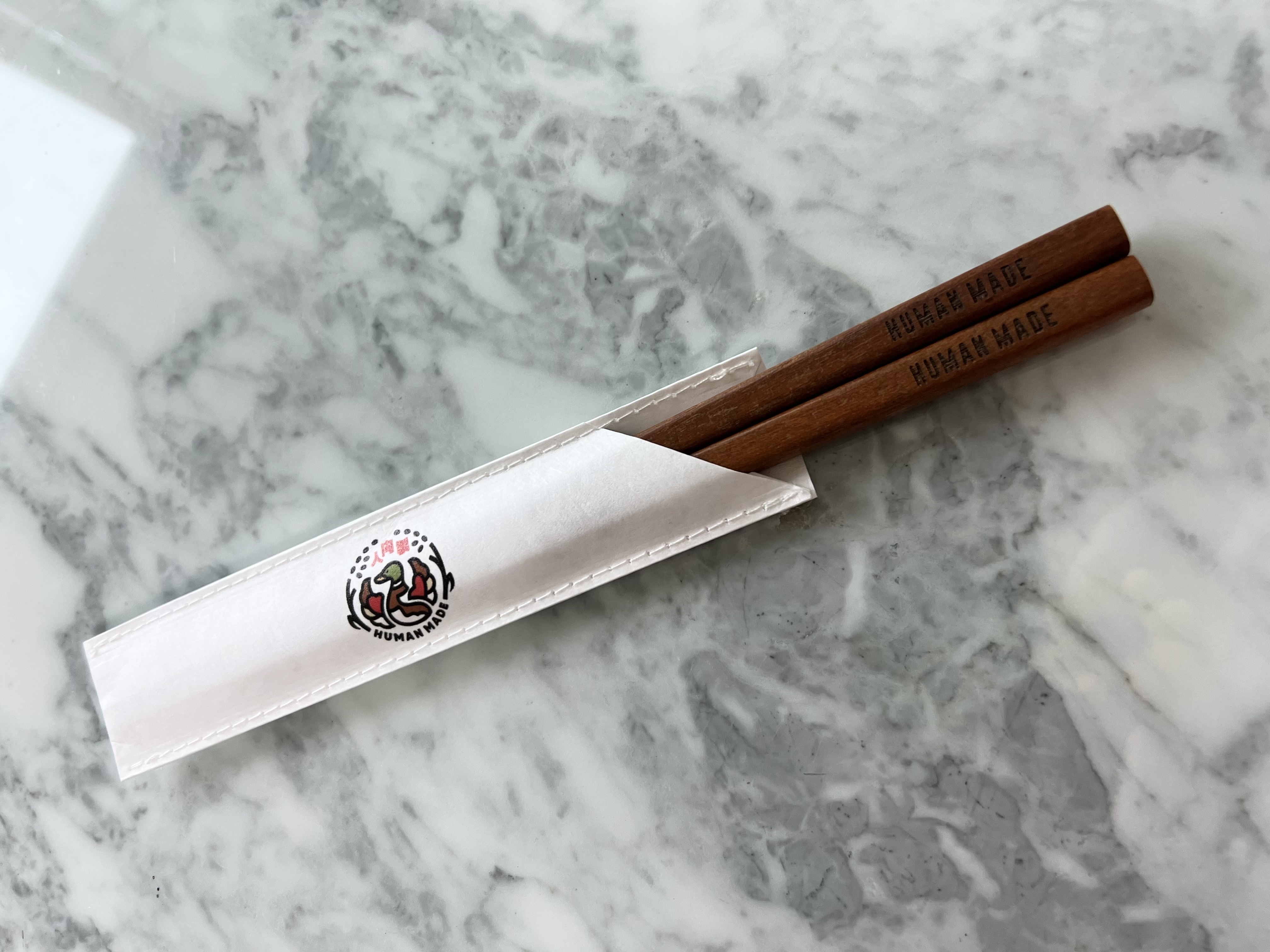 Human Made HM Chopstick Brown 착용 스타일