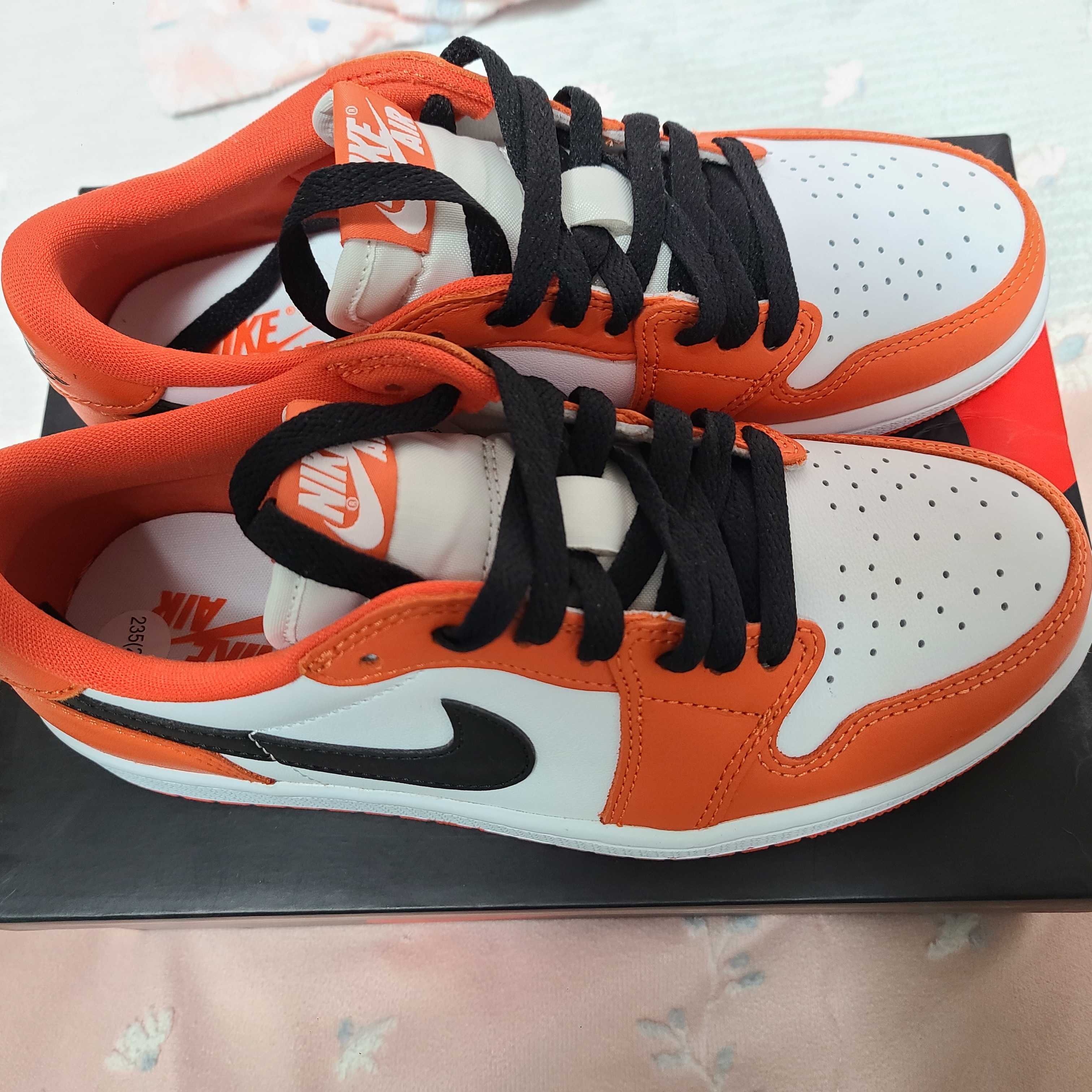 (W) Jordan 1 Low OG Starfish 착용 스타일